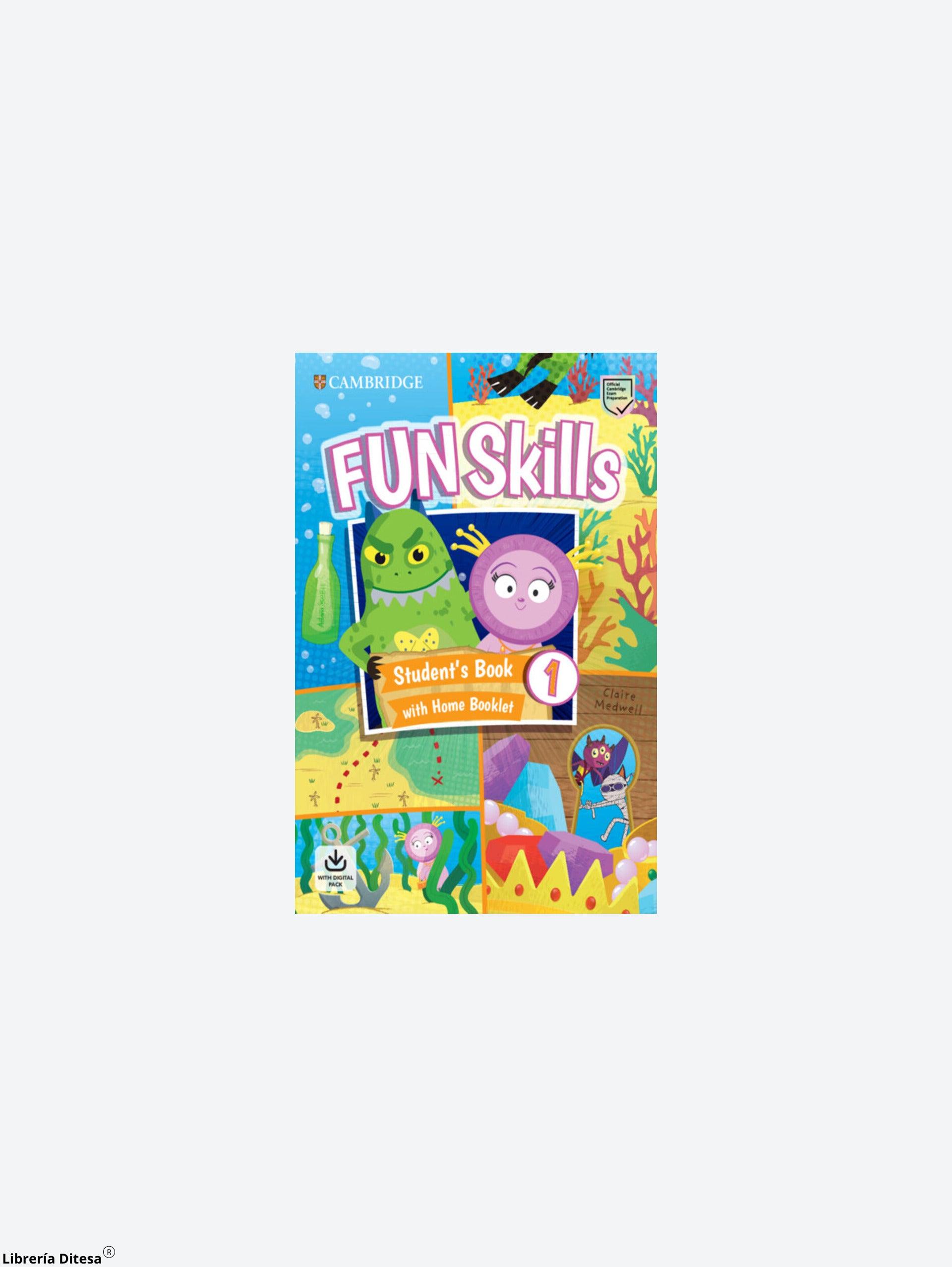 Fun Skills Level 1 Student'S Book And Home Booklet - Librería Ditesa