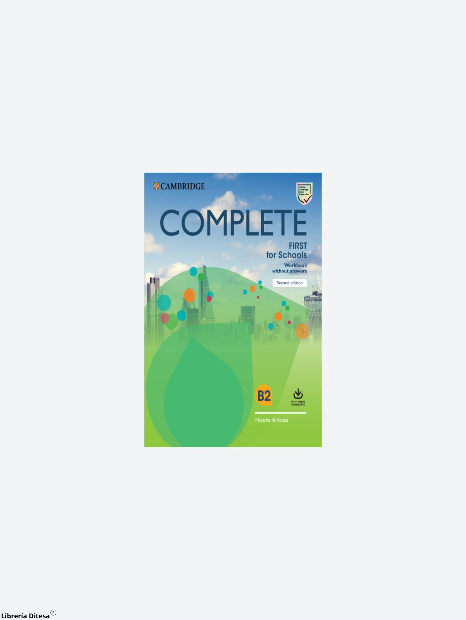 Complete First For Schools Workbook B2 - Librería Ditesa