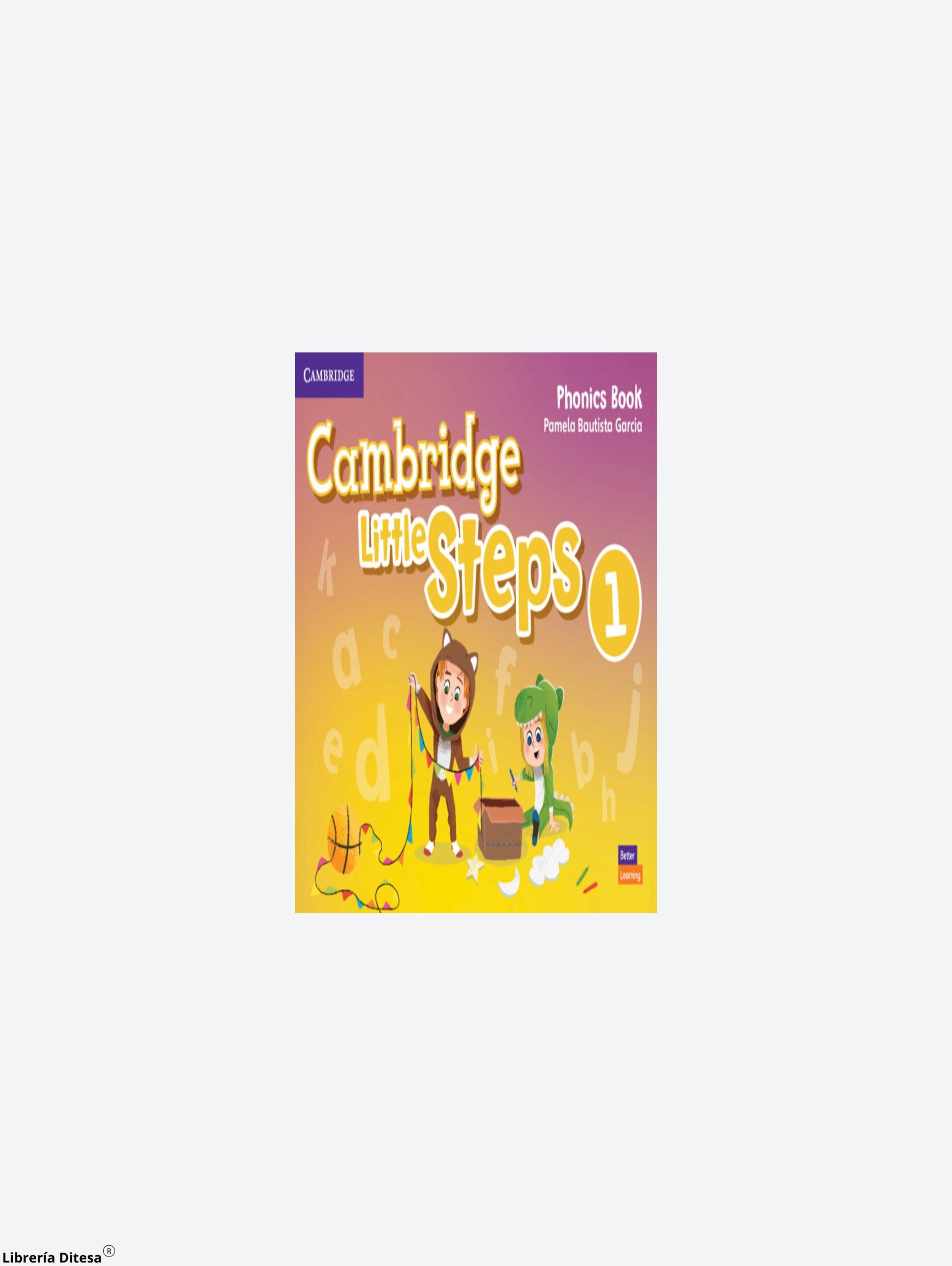 Cambridge Little Steps Level 1 Phonics Book - Librería Ditesa