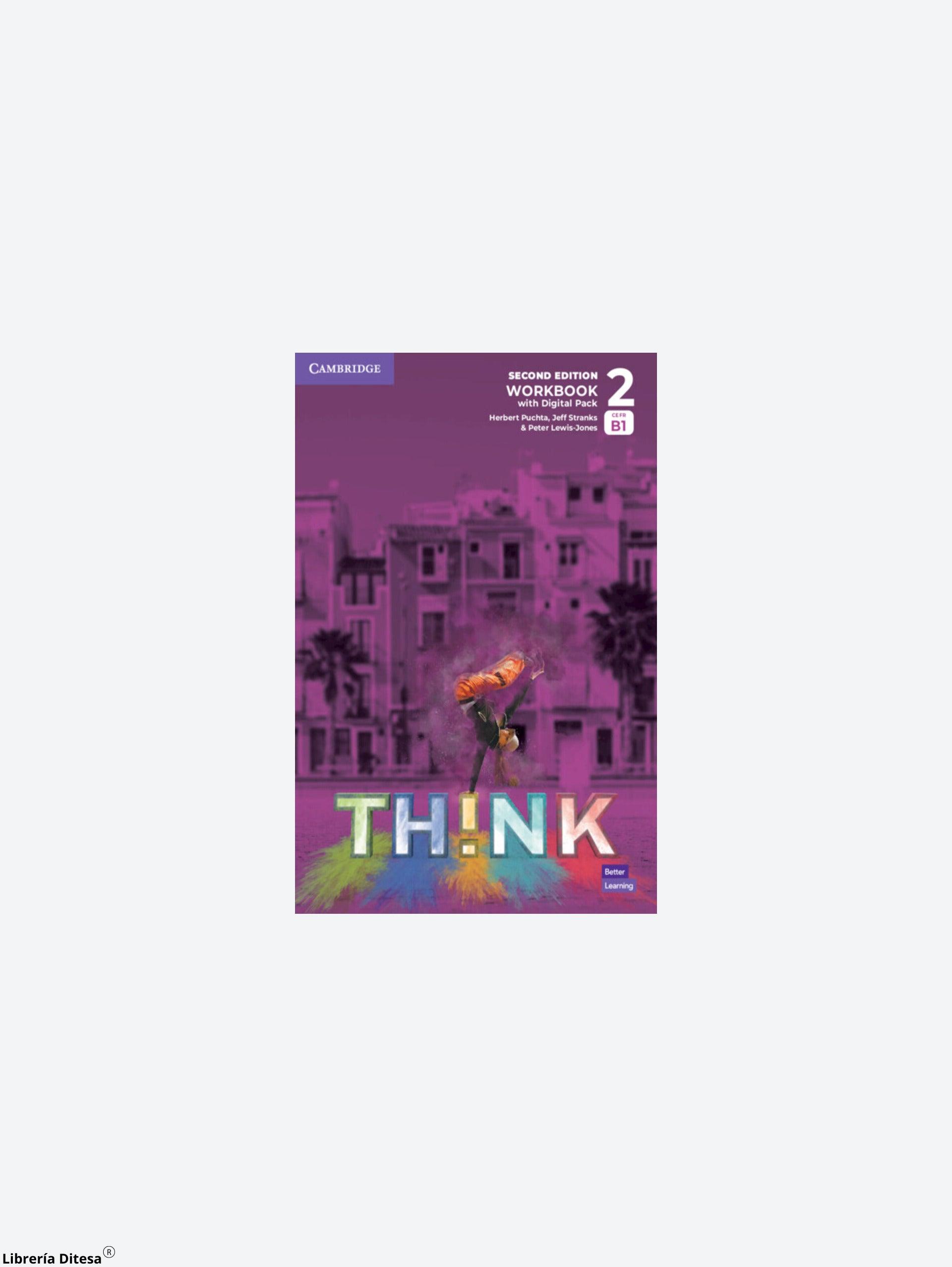 Think Level 2 Workbook With Digital Pack British - Librería Ditesa