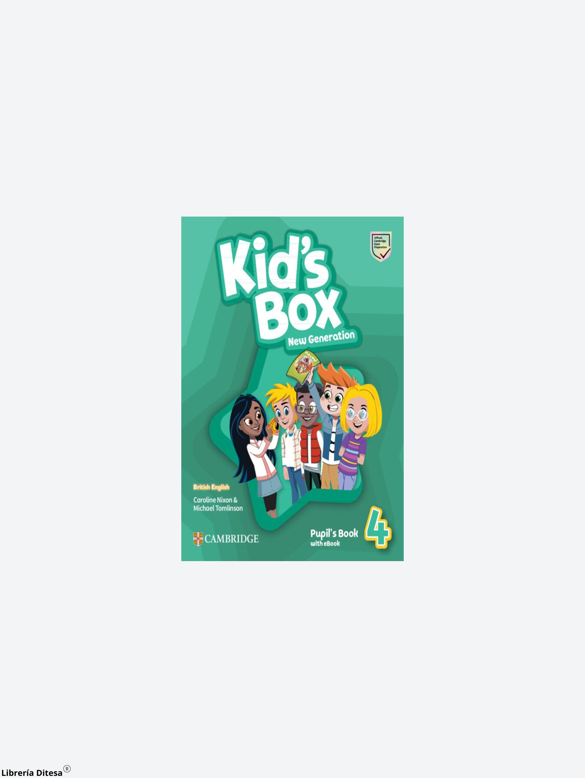 Kid'S Box Level 4 Pupil'S Book With Ebook British English - Librería Ditesa