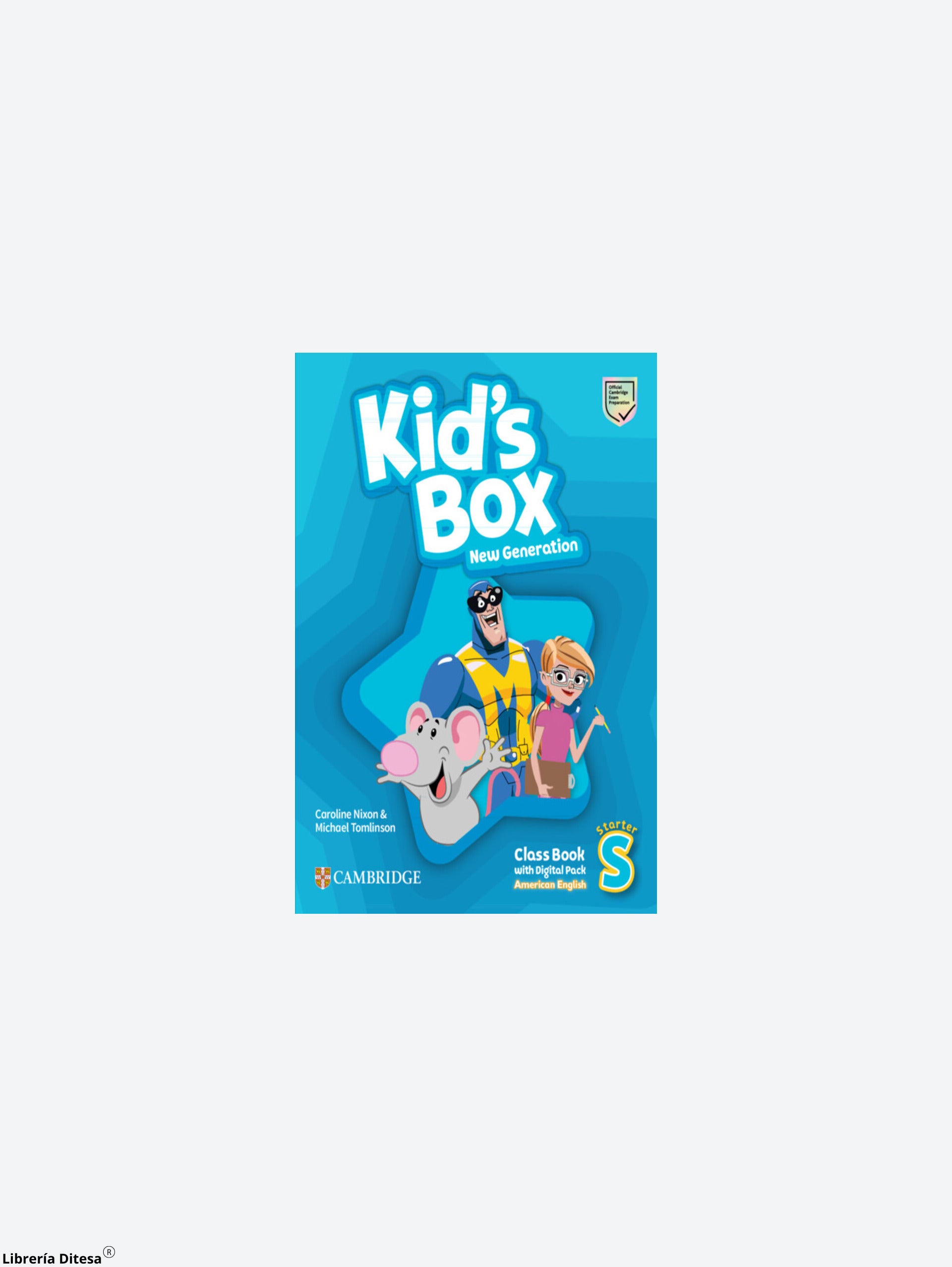 American Kids Box 3Ed Students Book With Digital Pack Starter