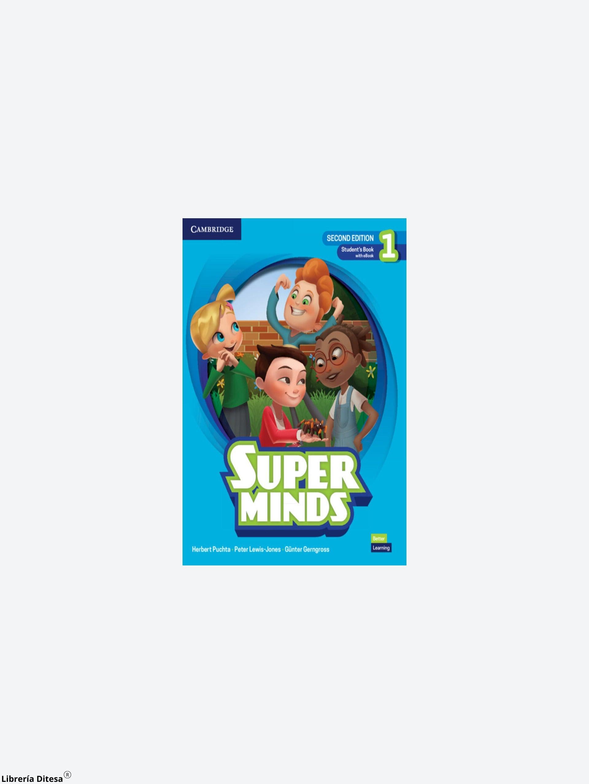 Super Minds Level 1 With Ebook - Librería Ditesa