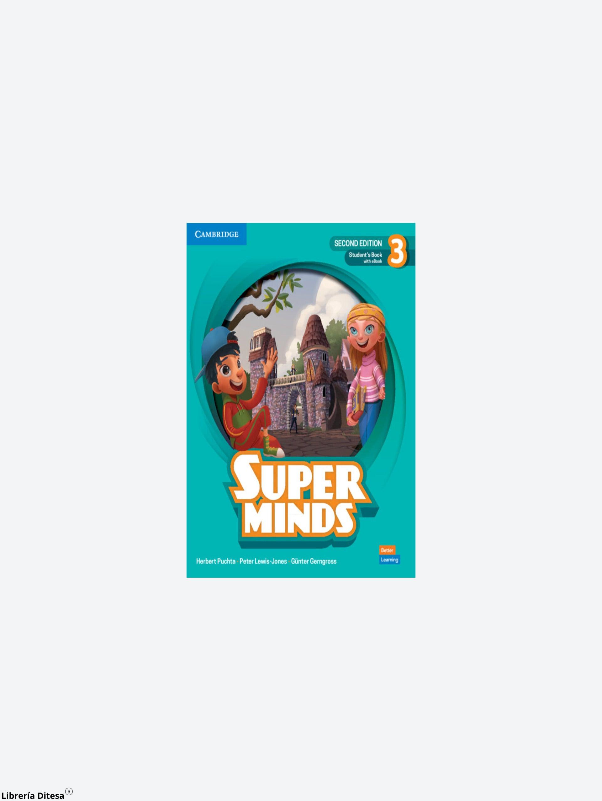 Super Minds 2Ed Students Book With Ebook Level 3 - Librería Ditesa