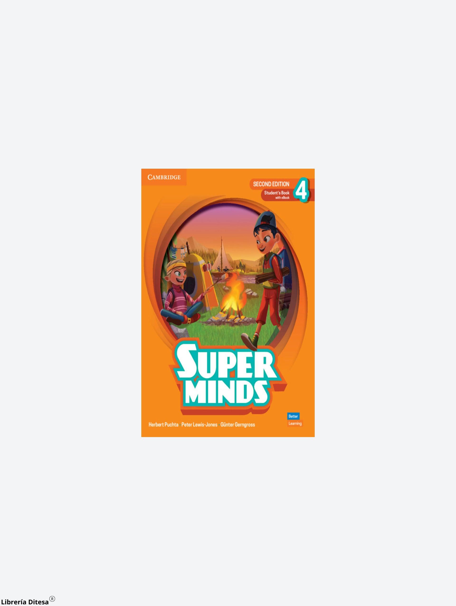 Super Minds 2Ed Students Book With Ebook Level 4 - Librería Ditesa