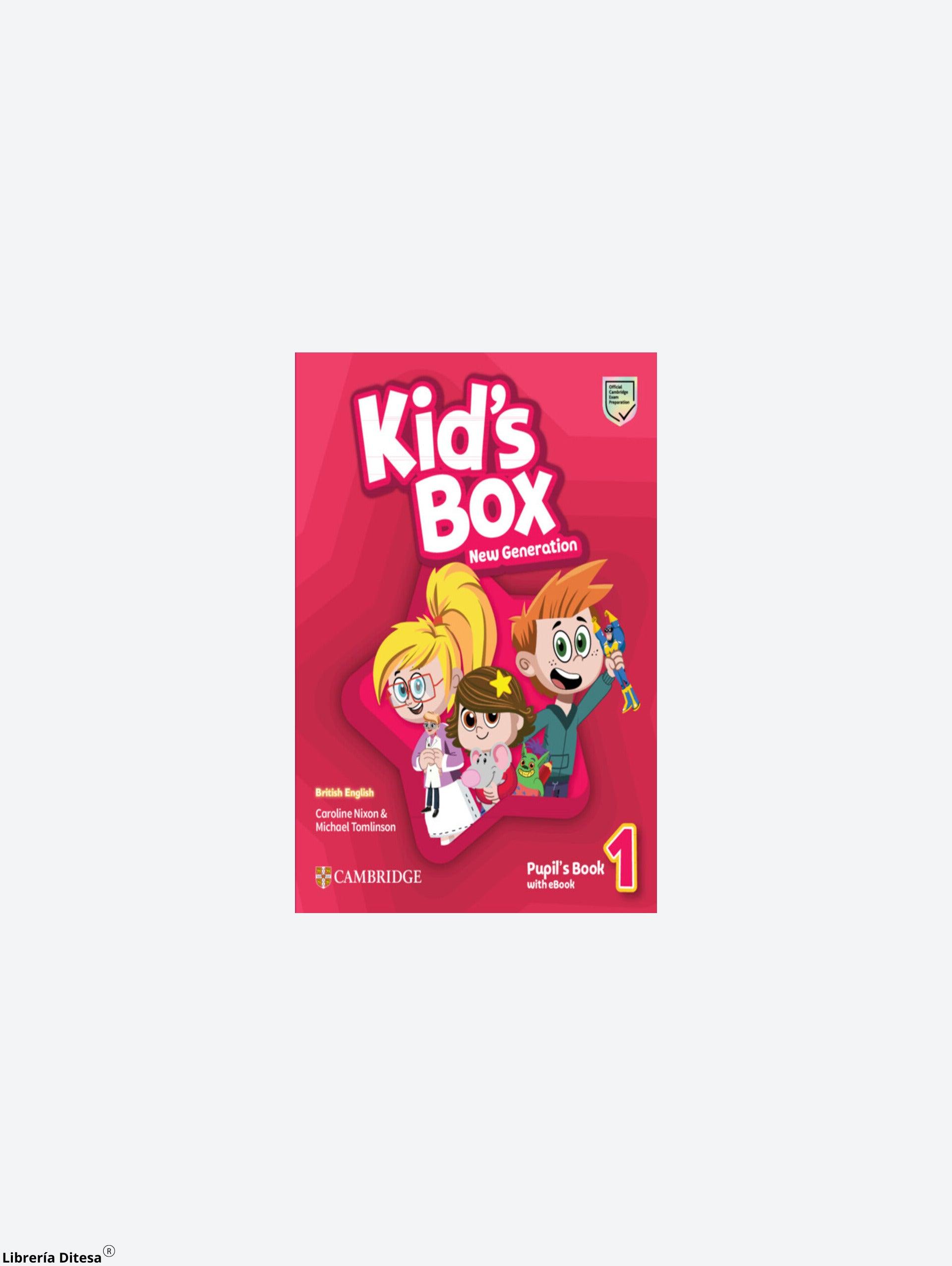 Kid'S Box Level 1 Pupil'S Book With Ebook British English - Librería Ditesa