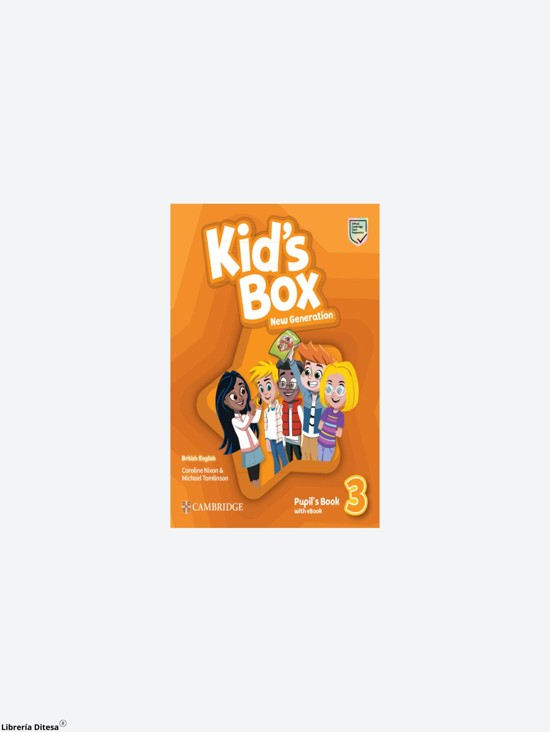 Kid'S Box Level 3 Pupil'S Book With Ebook British English - Librería Ditesa