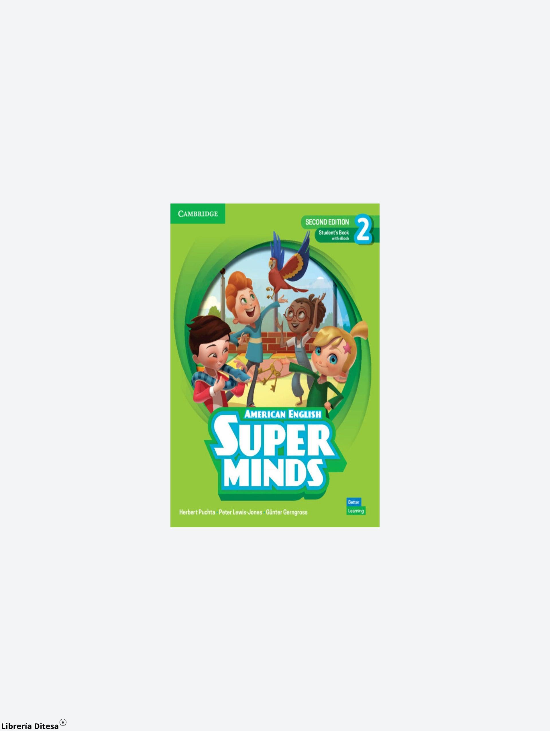 American English Super Minds 2 2Ed Students With Ebook - Librería Ditesa