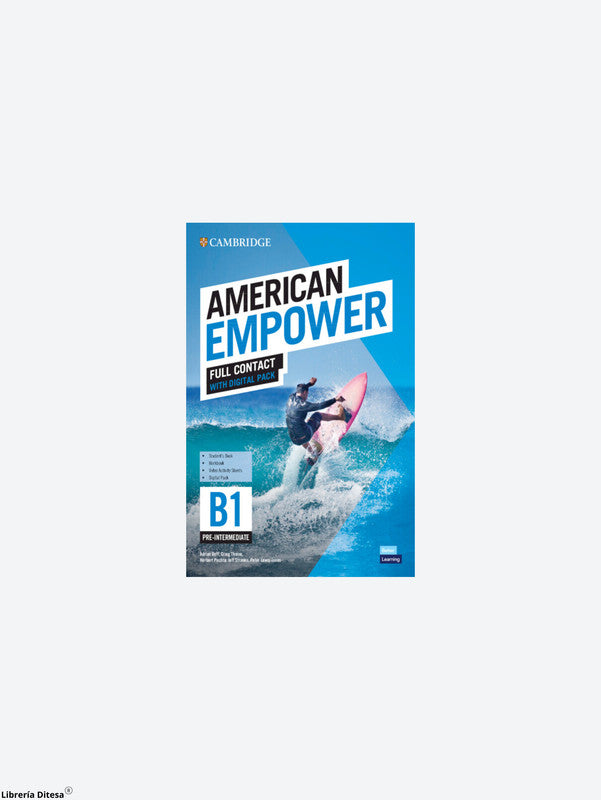 Cambridge English American Empower Full Contact With Digital Pack Pre-Intermediate/B1