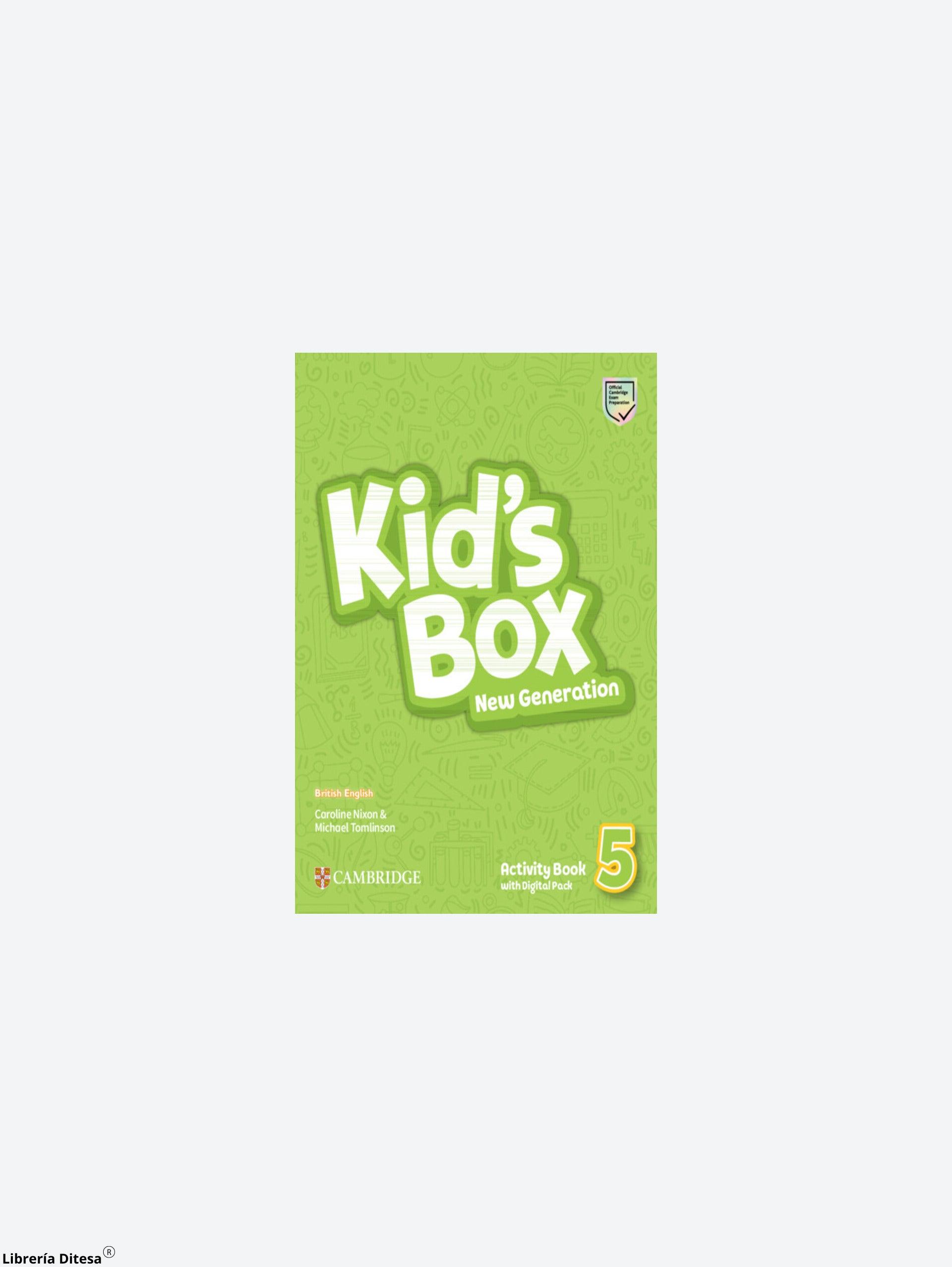 Kid´Sbox New Generation Level 5 Activity Book - Librería Ditesa