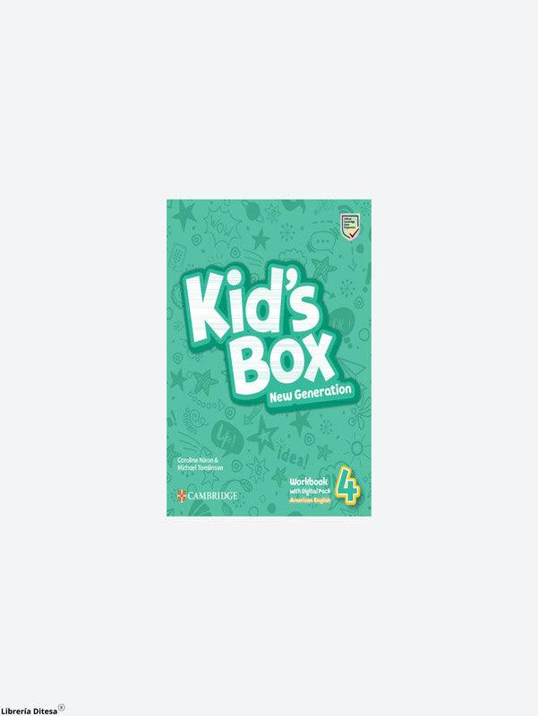 Kid'S Box New Generation Level 4 Workbook With Digital Pack American English