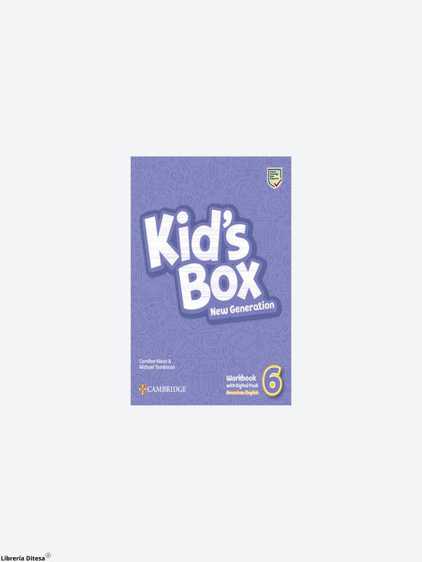 Kid'S Box New Generation Level 6 Workbook With Digital Pack American English