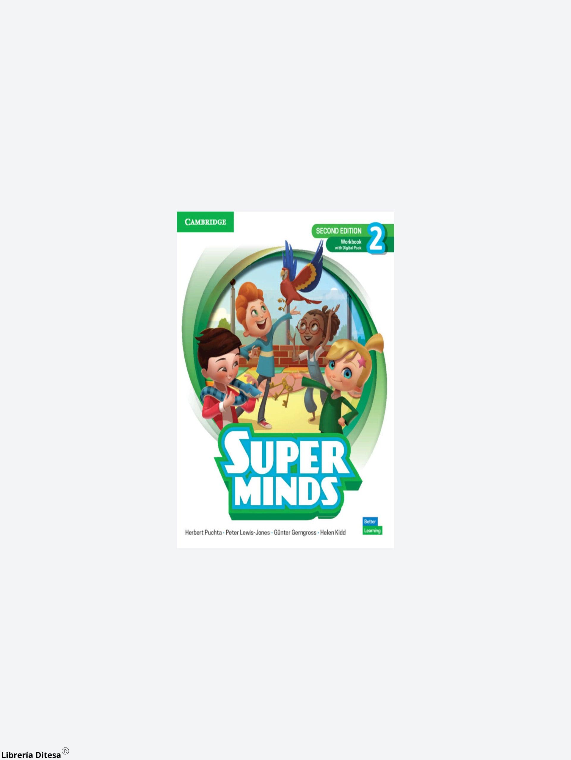 Super Minds 2Ed Workbook With Ebook Level 2 - Librería Ditesa