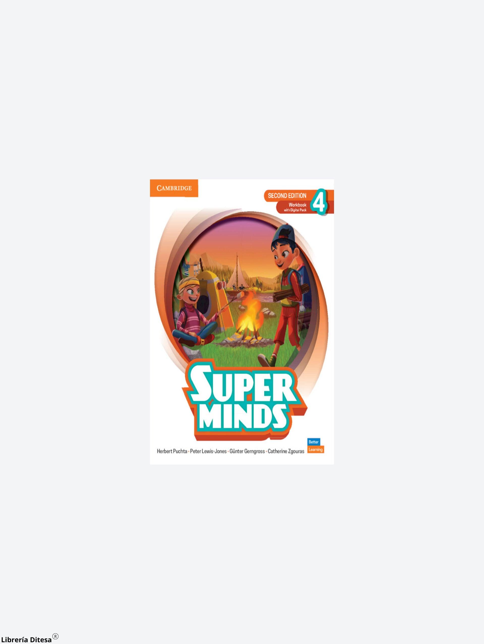 Super Minds Wb With Digital Pack Level 4 - Librería Ditesa