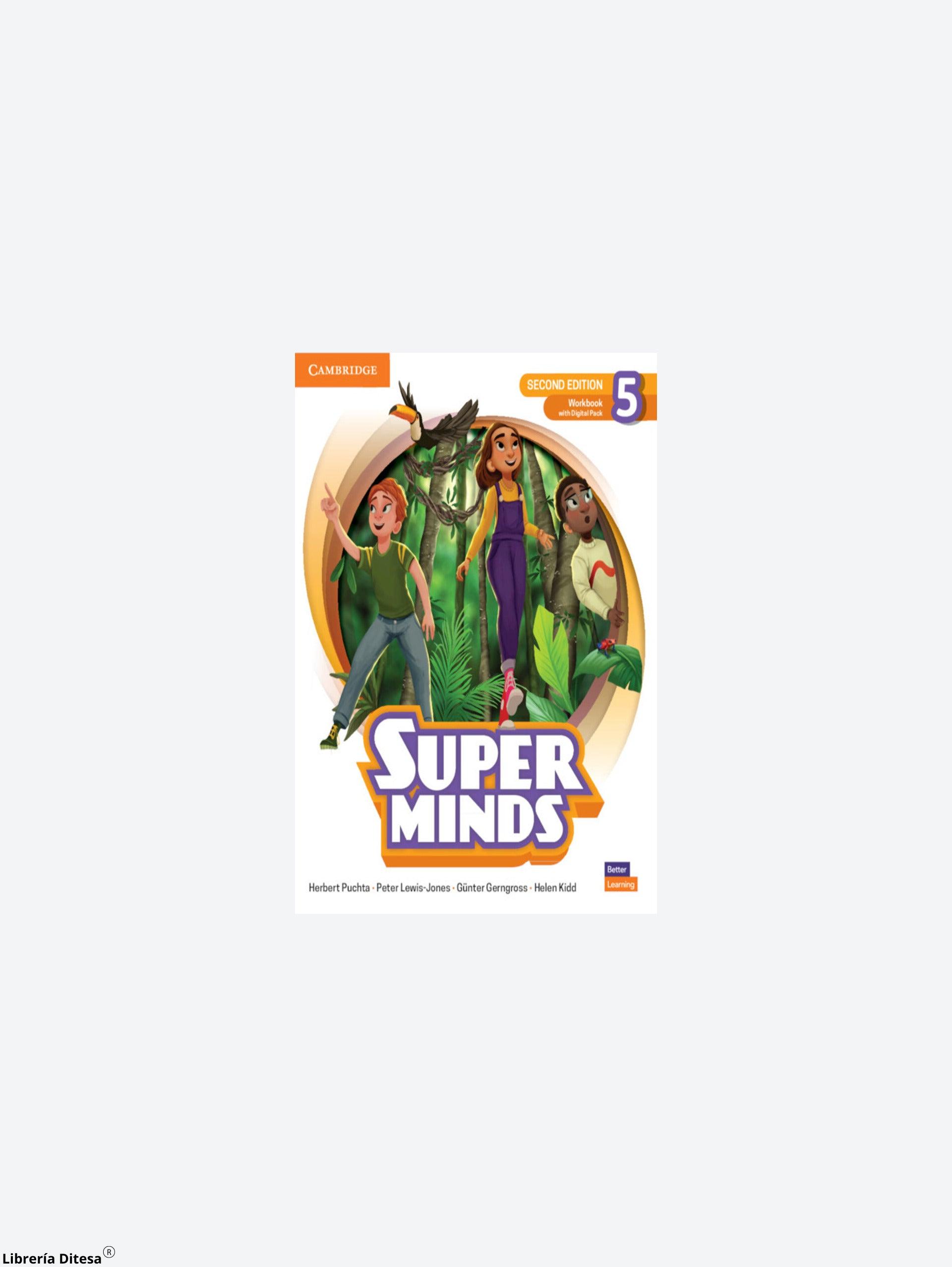 Super Minds 5 Workbookwith Digital Pack - Librería Ditesa