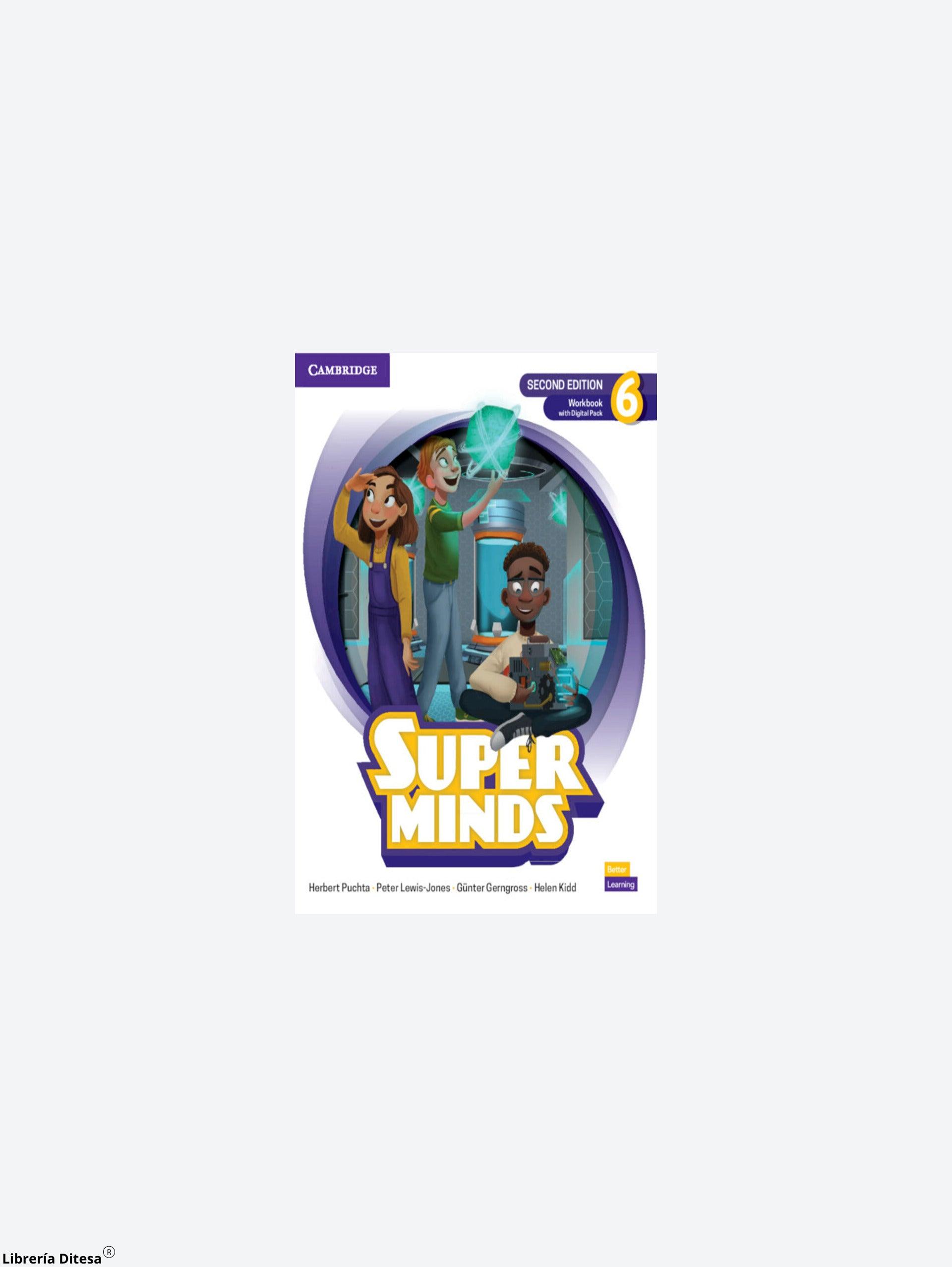 Super Minds 2Ed Workbook With Ebook Level 6 - Librería Ditesa