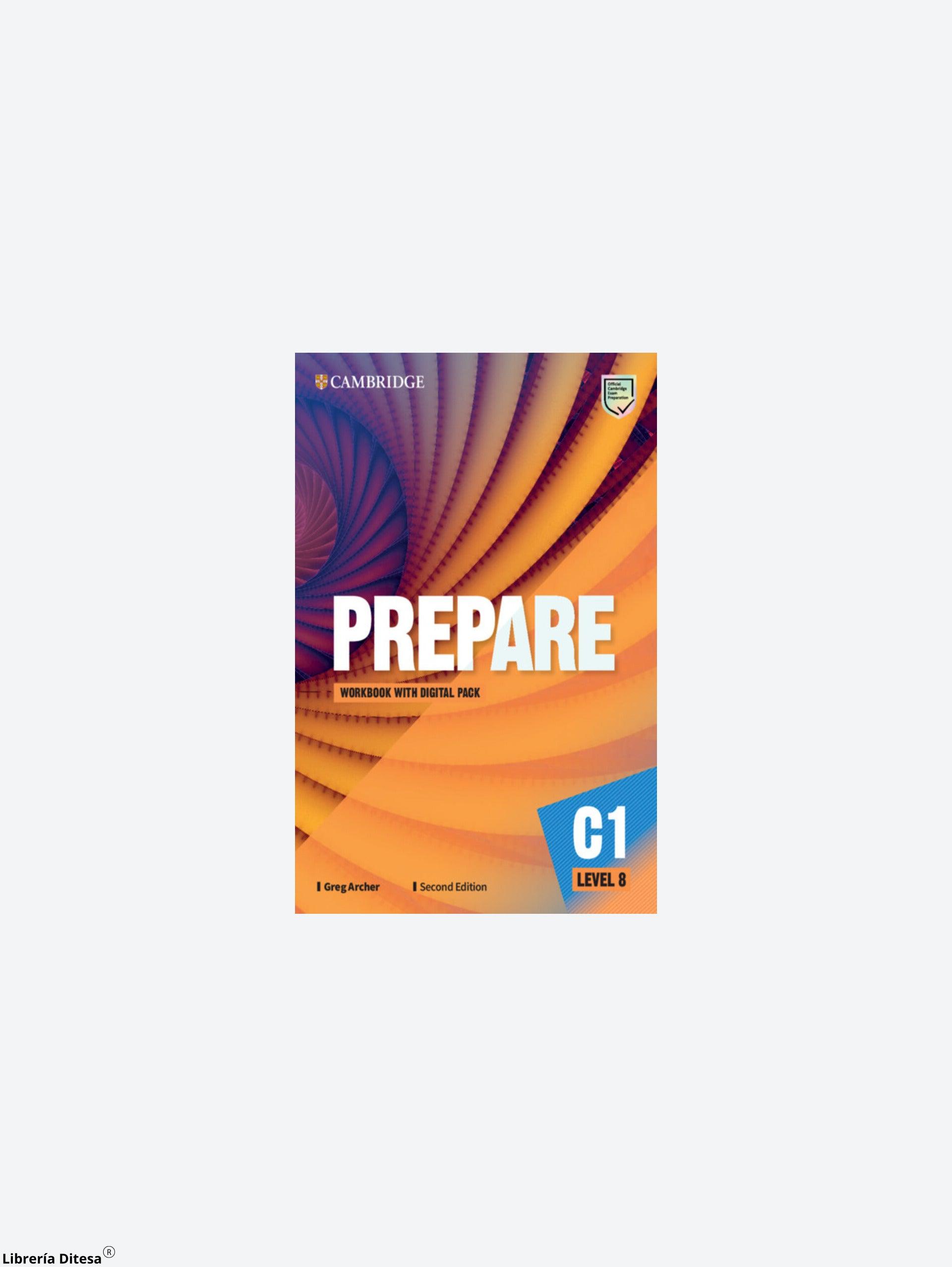 Cambridge English Prepare! 2Ed Workbook With Digital Pack 8 - Librería Ditesa