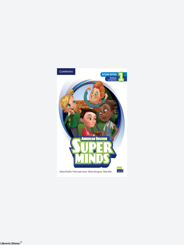 American English Super Minds 2Ed Workbook With Digital Pack Level 1