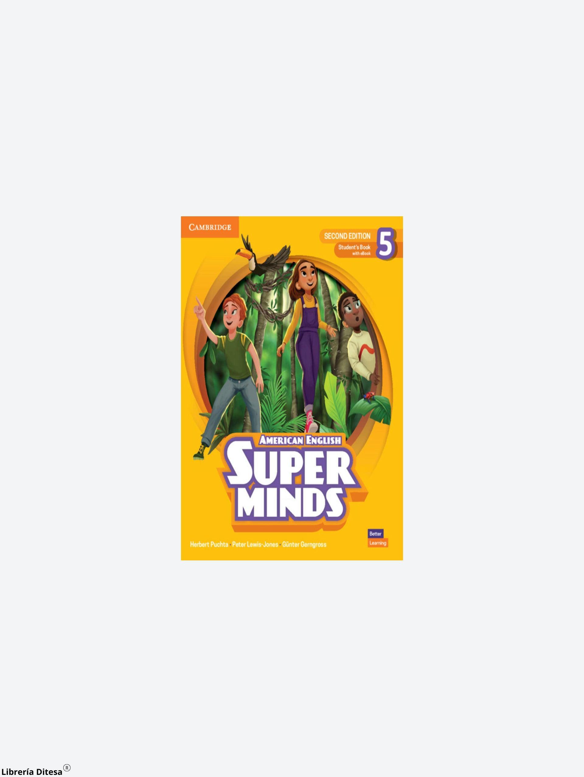 American English Super Minds 5 2Ed Students With Ebook 5 - Librería Ditesa