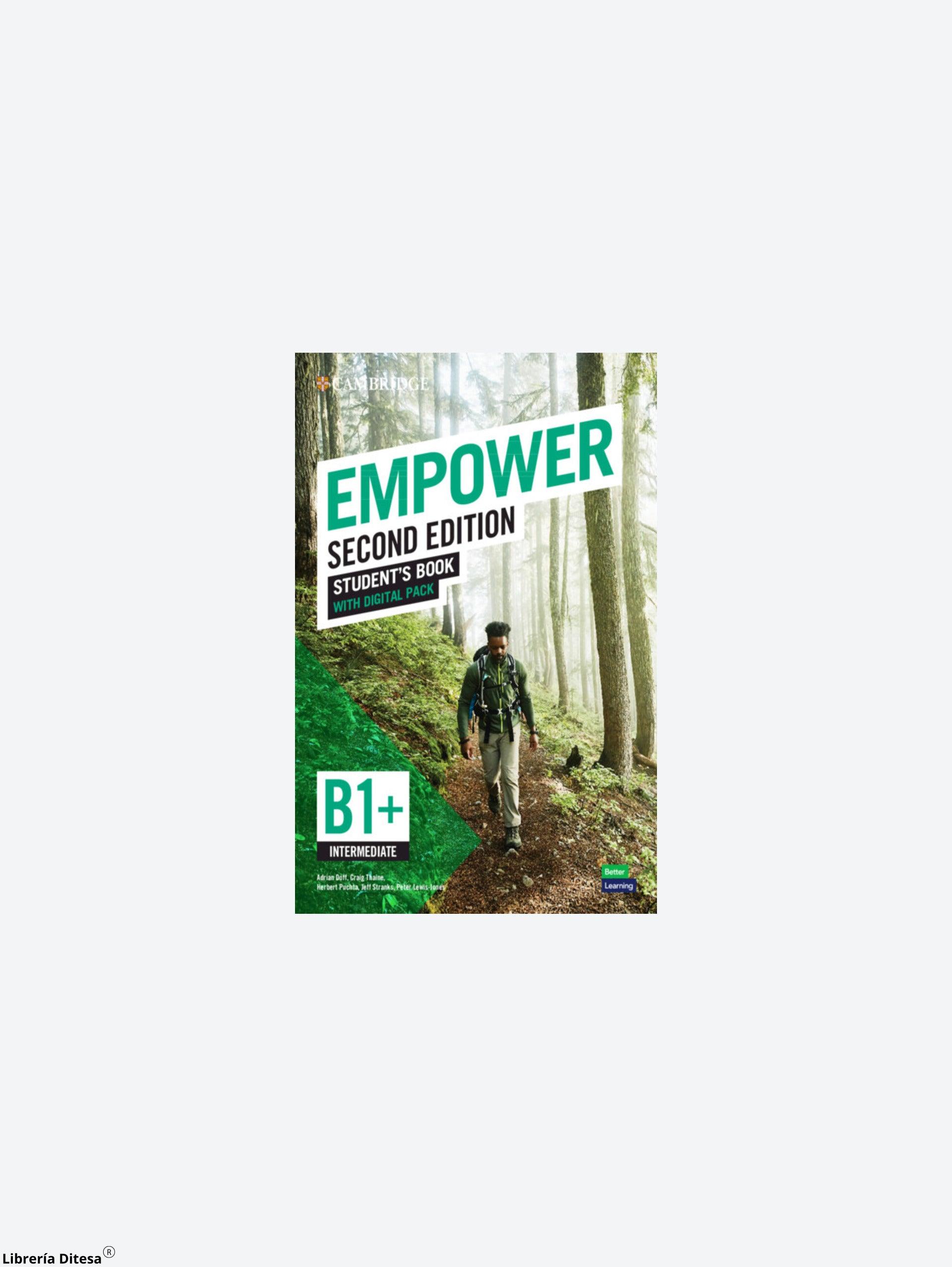 Cambridge English Empower 2Ed Student'S Book With Digital Pack Intermediate/B1+ - Librería Ditesa