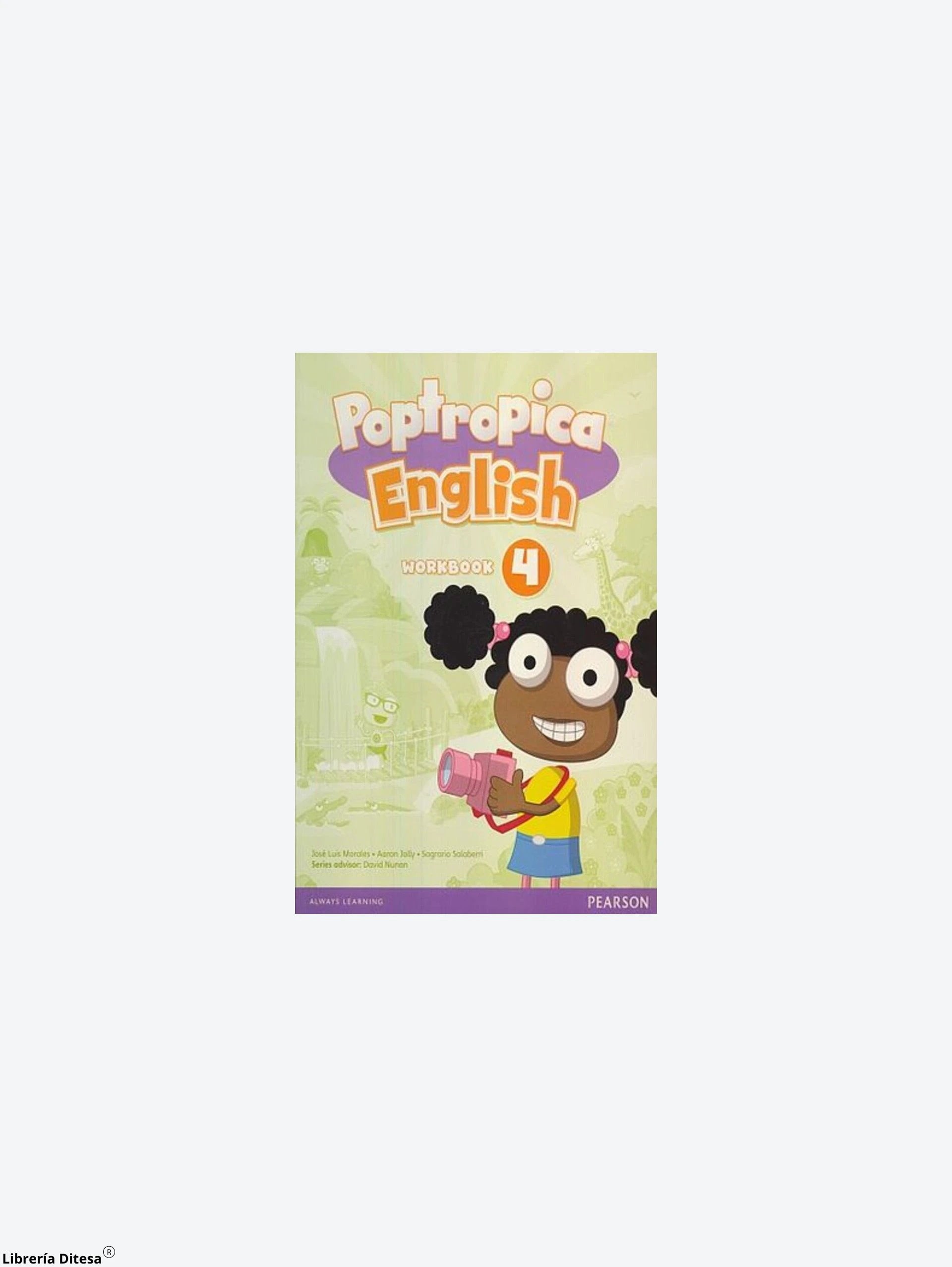 Poptropica 4 Wb And Audio Cd American by Pearson