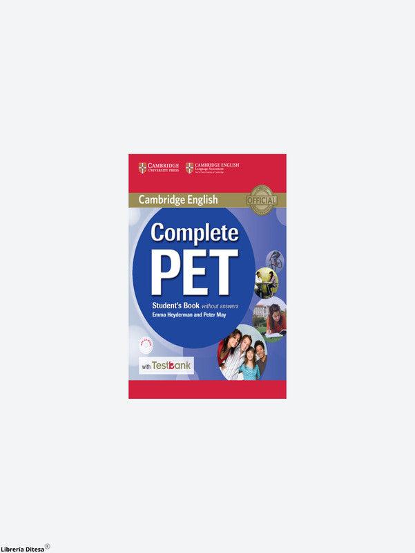 Complete Pet Std Answers And Testbank