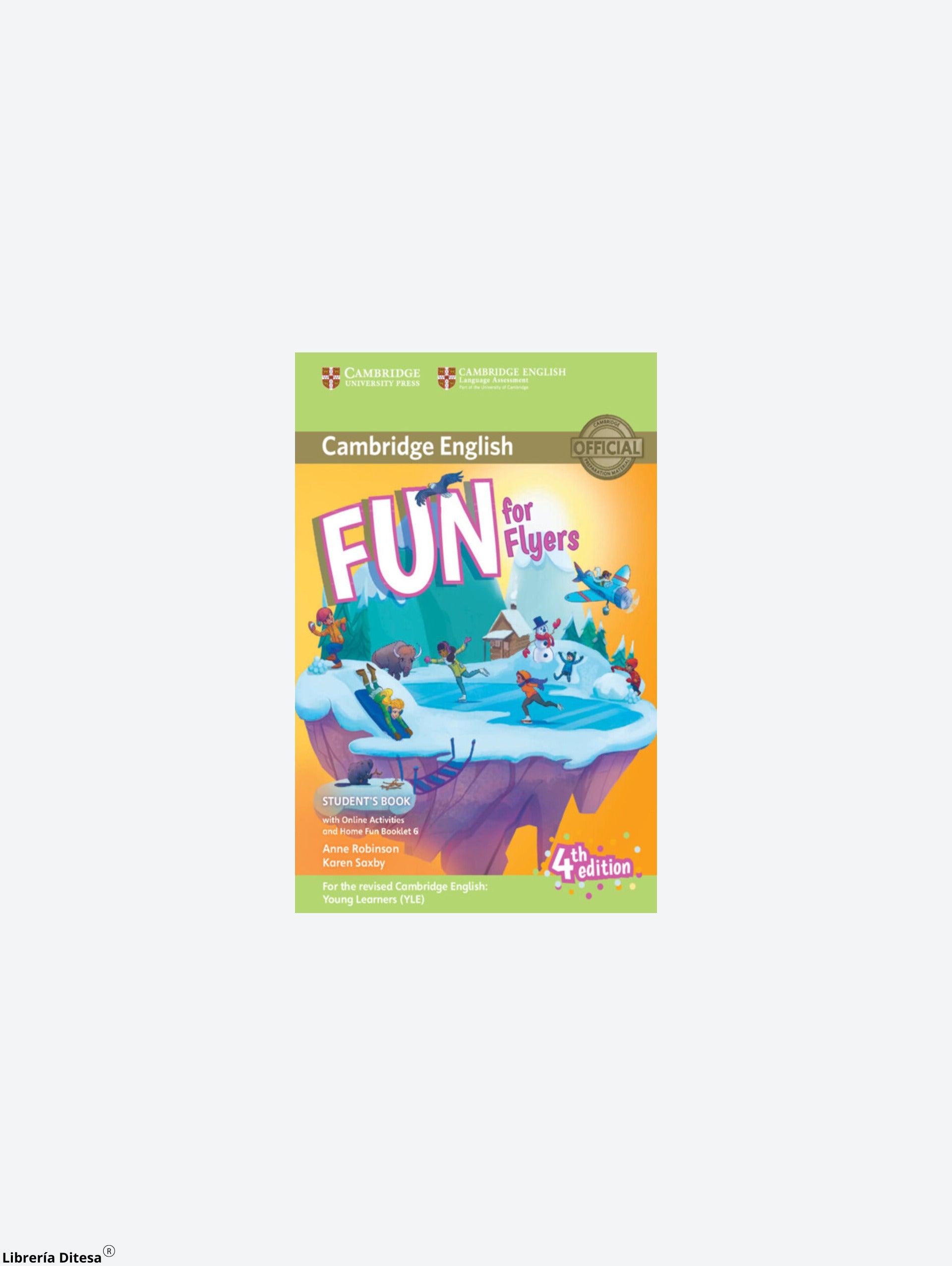 Fun For Flyers Students Book / 4 Ed. - Librería Ditesa