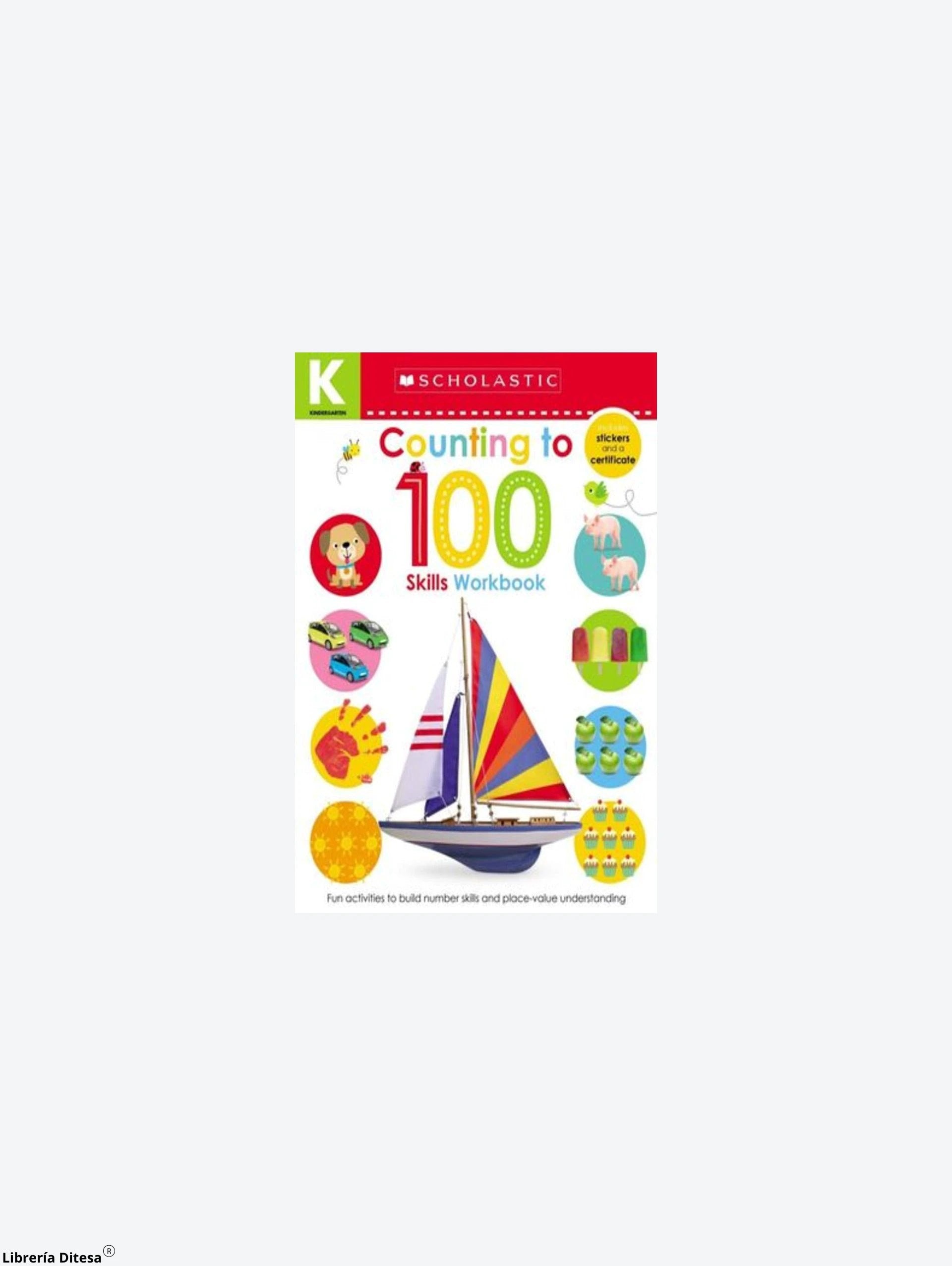 Kindergarten Skills Workbook Counting To by Advanced Marketing