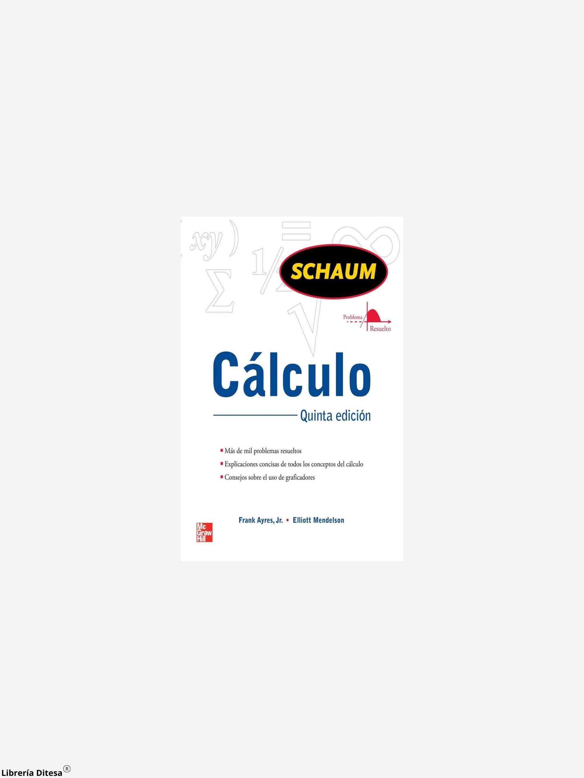 Calculo Schaum - Librería Ditesa