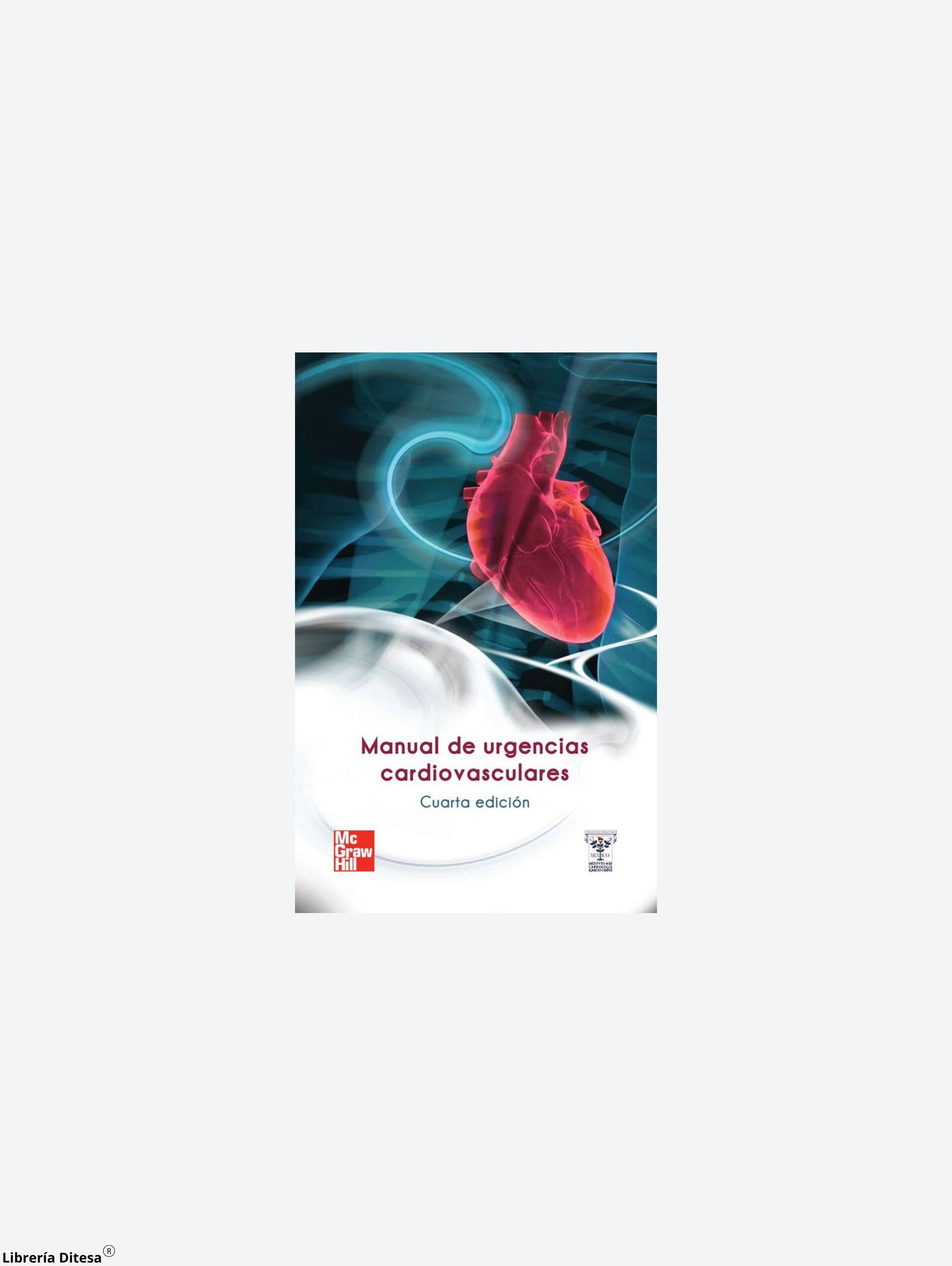 Ignacio Chavez Manual De Urgencias Cardiovascular - Librería Ditesa