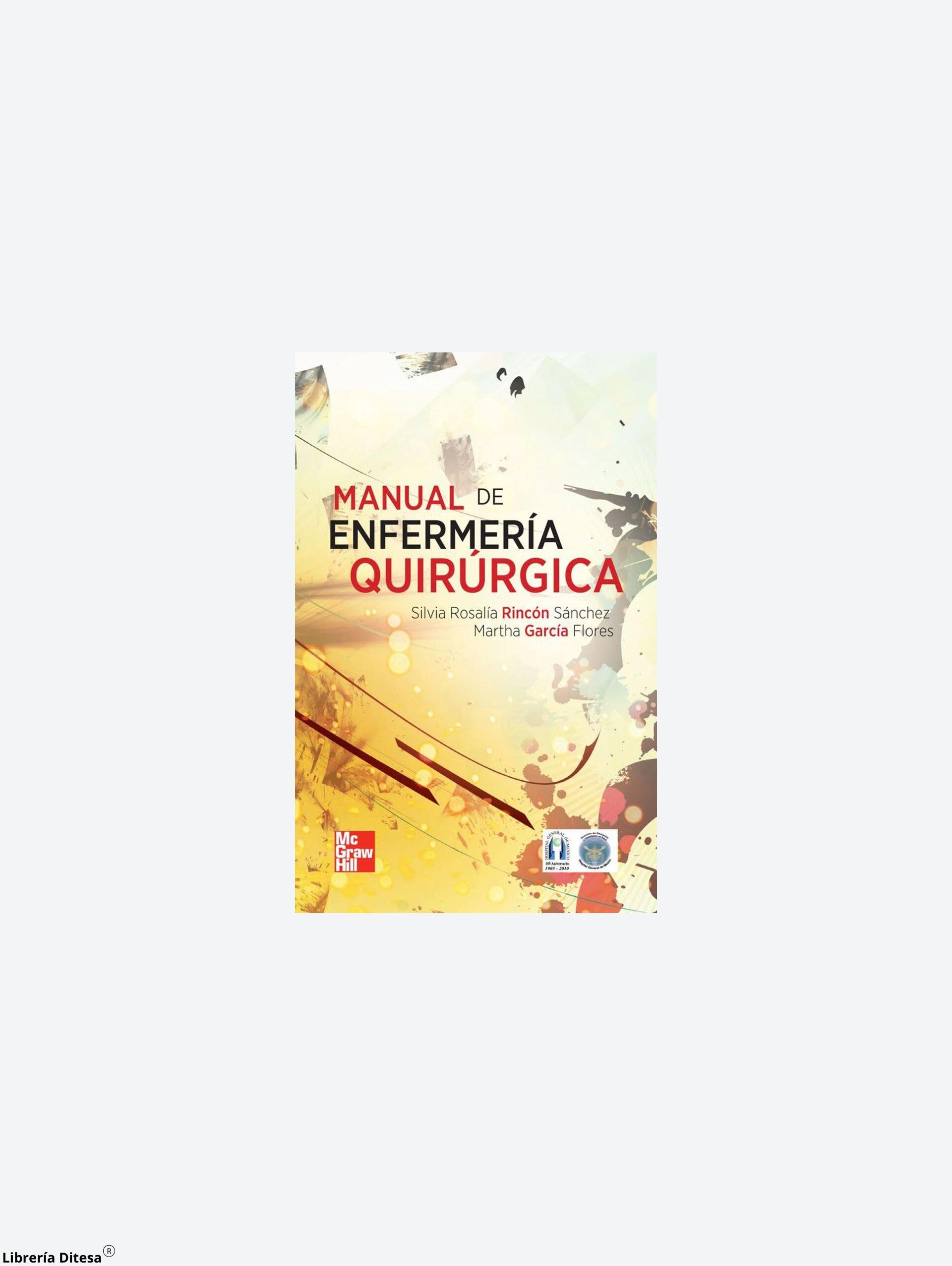 Manual De Enfermeria Quirurgica - Librería Ditesa