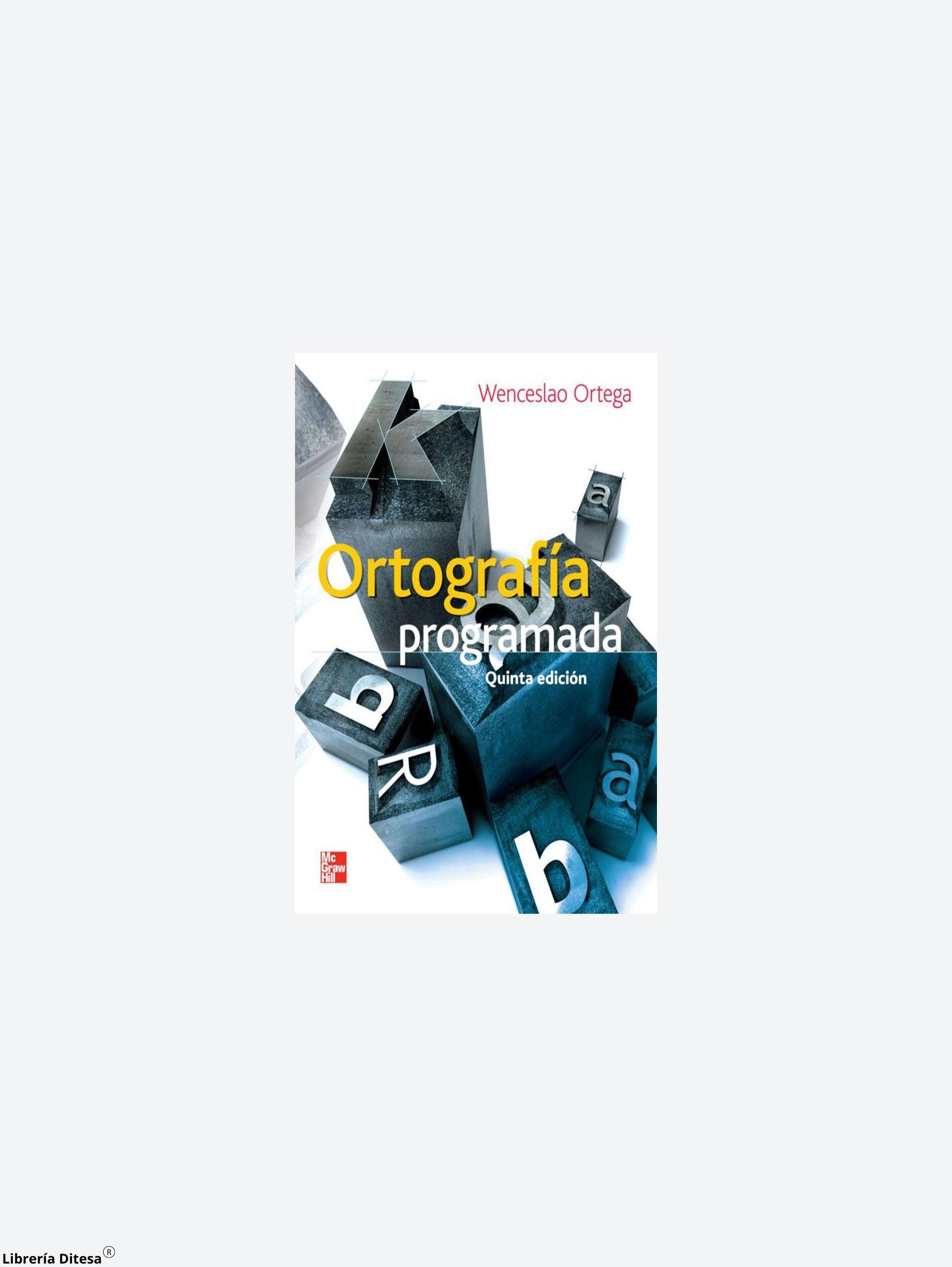 Ortografia Programada - Librería Ditesa