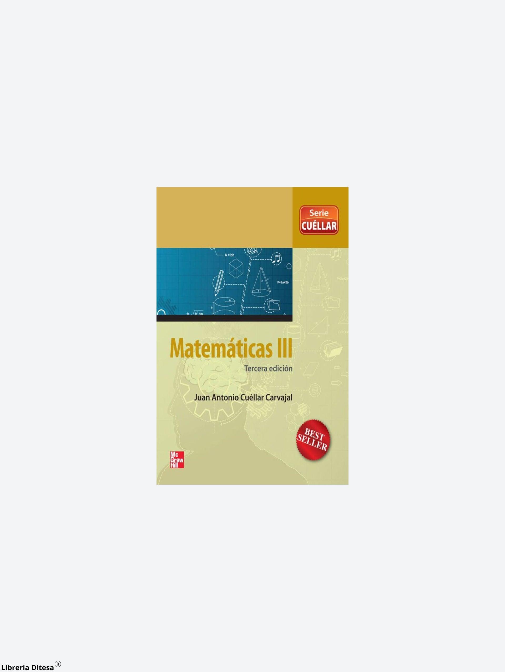 Matematics Iii Dgb - Librería Ditesa