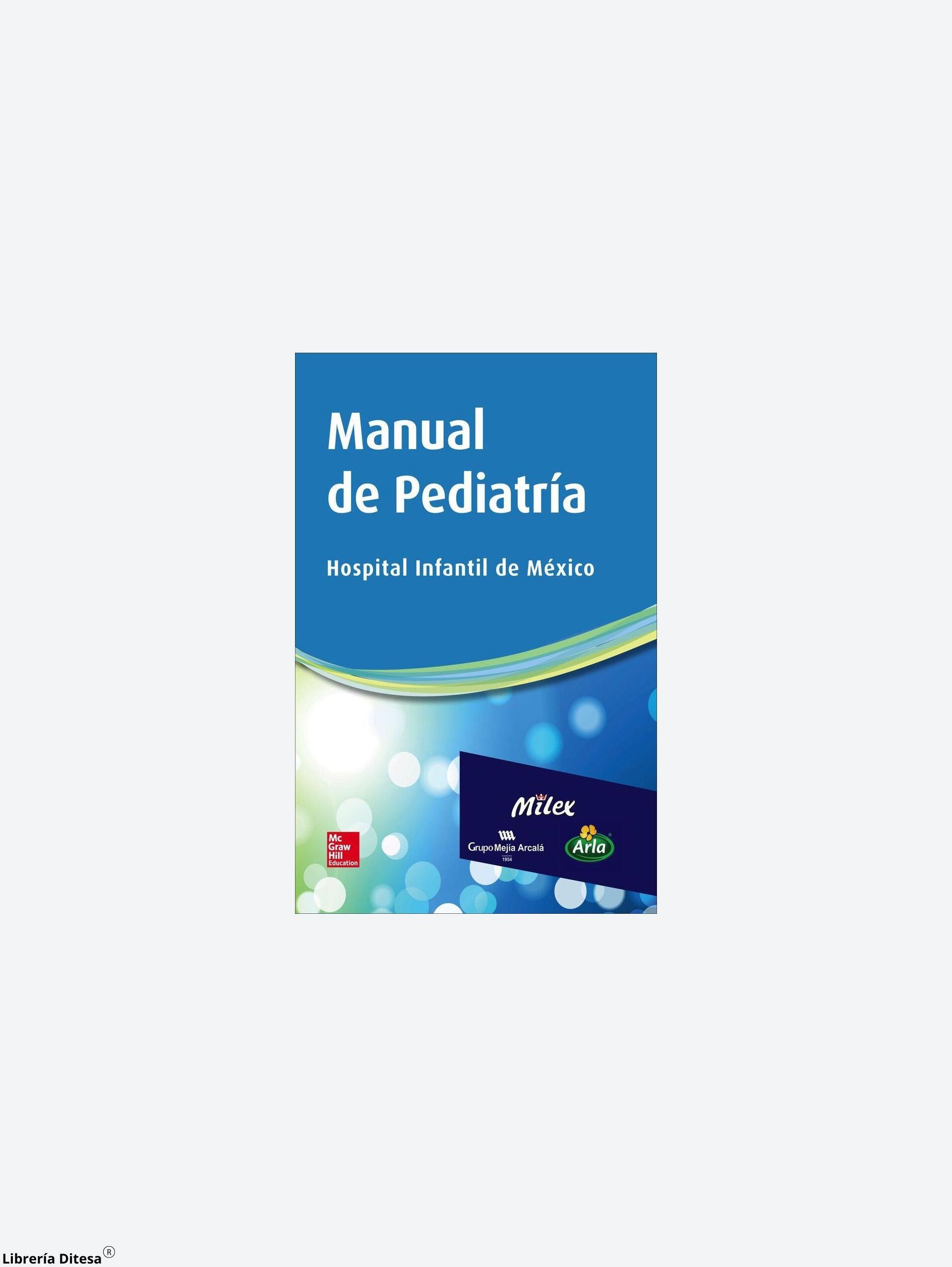 Manual De Pediatria - Librería Ditesa