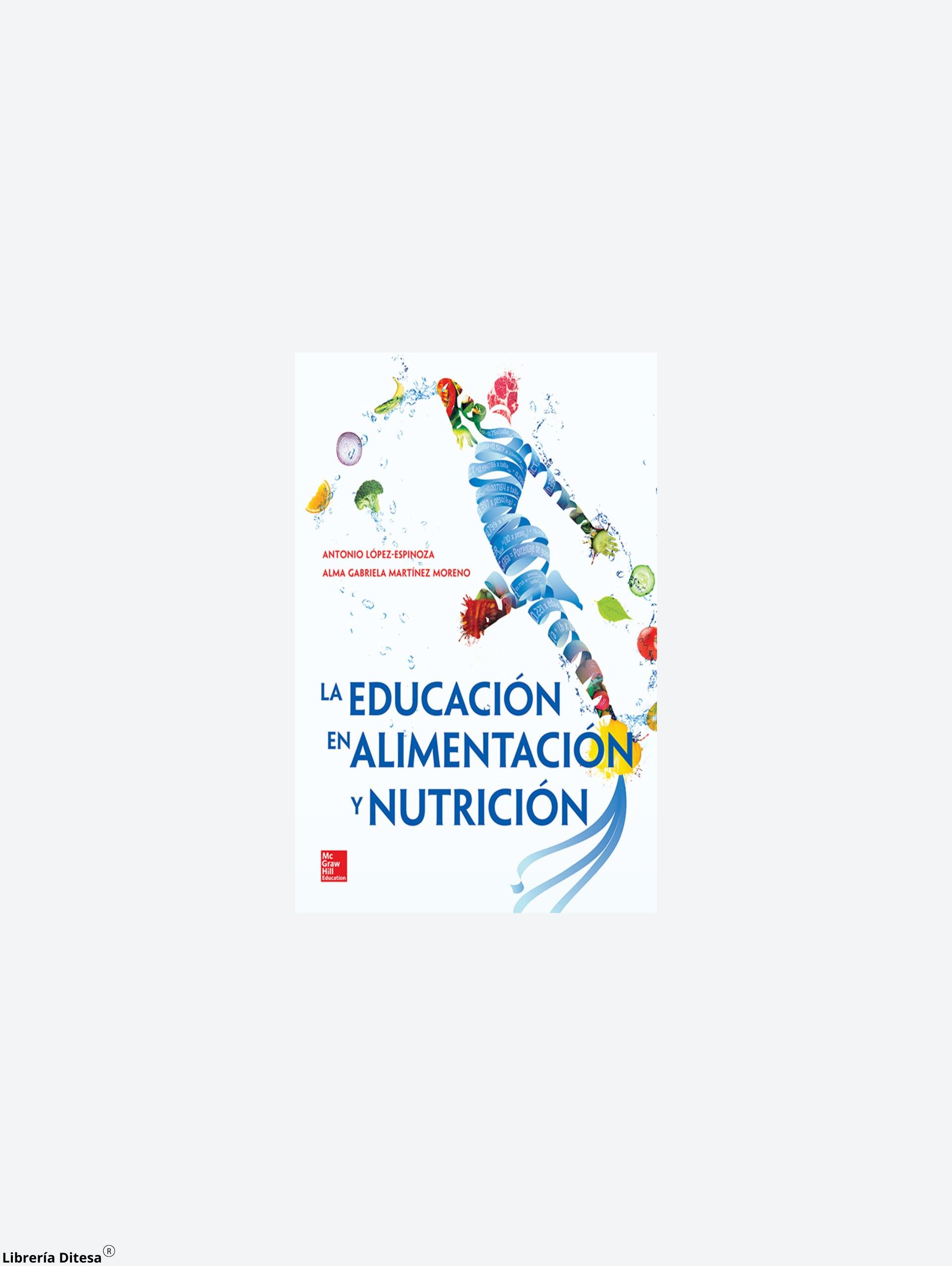 La Educacion En La Alimentacion Y Nutricion - Librería Ditesa