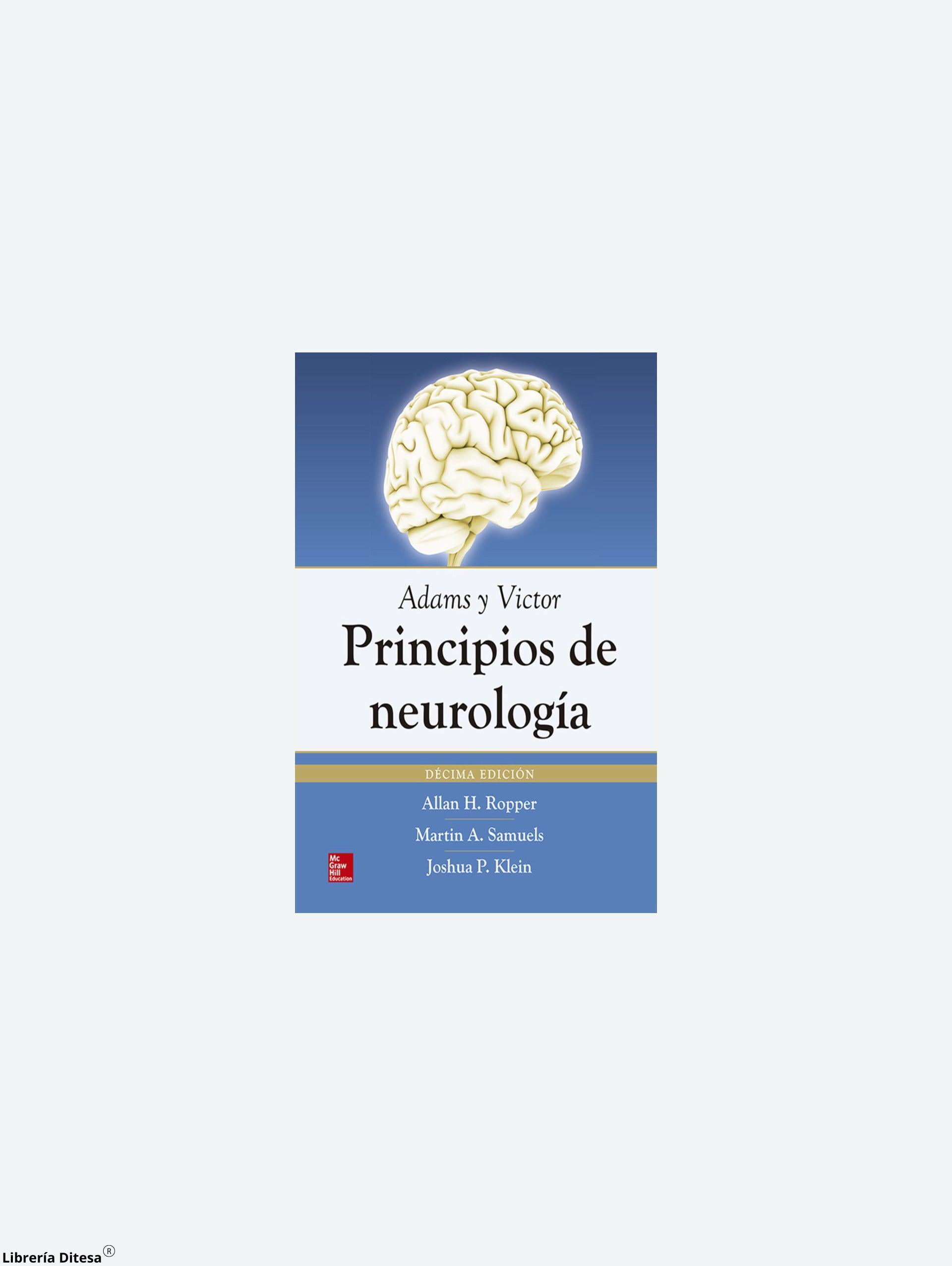 Adams Y Victor Principios De Neurologia - Librería Ditesa