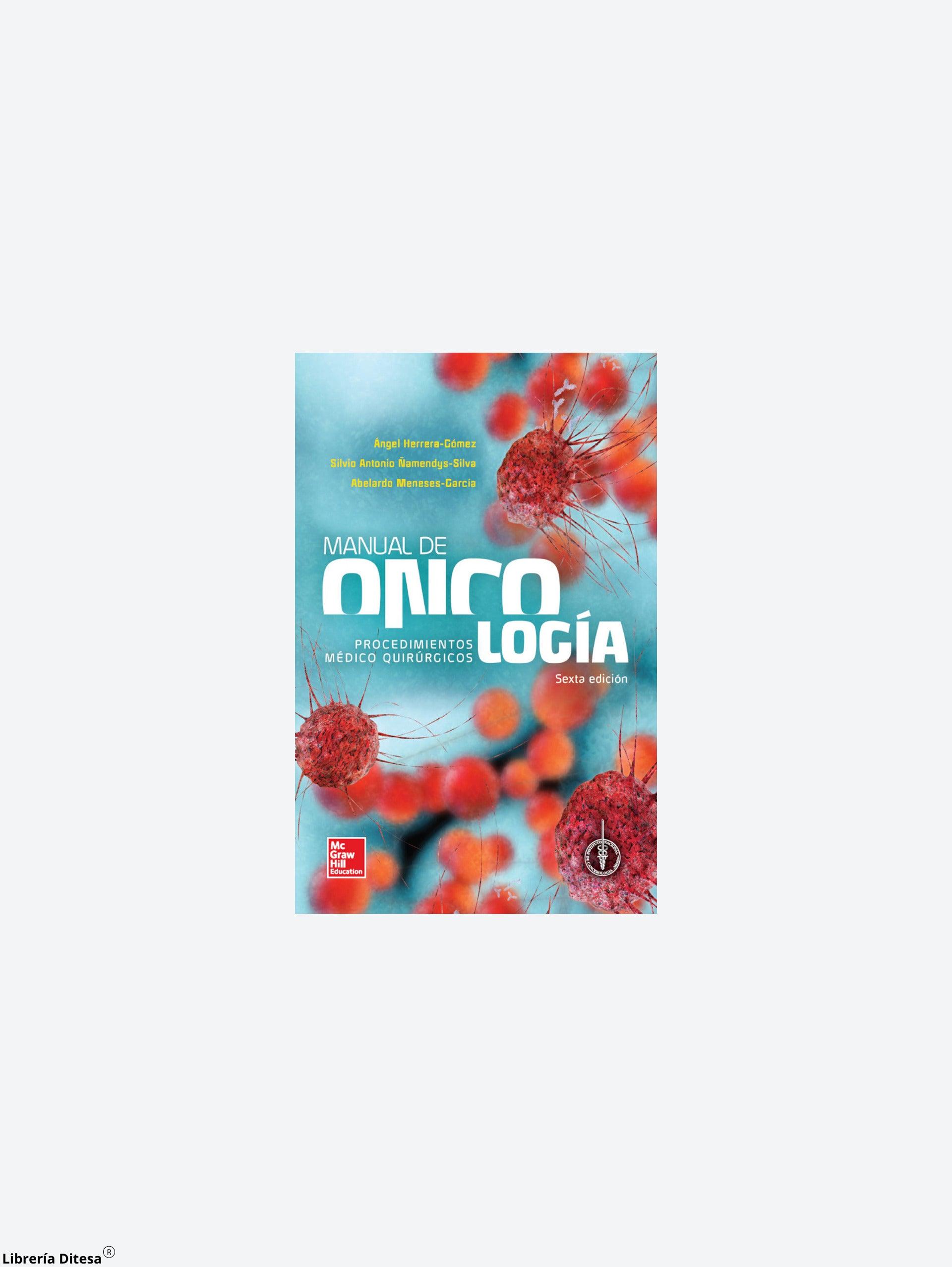 Manual Oncologia Y Procedimientos Medico Quirurgico - Librería Ditesa