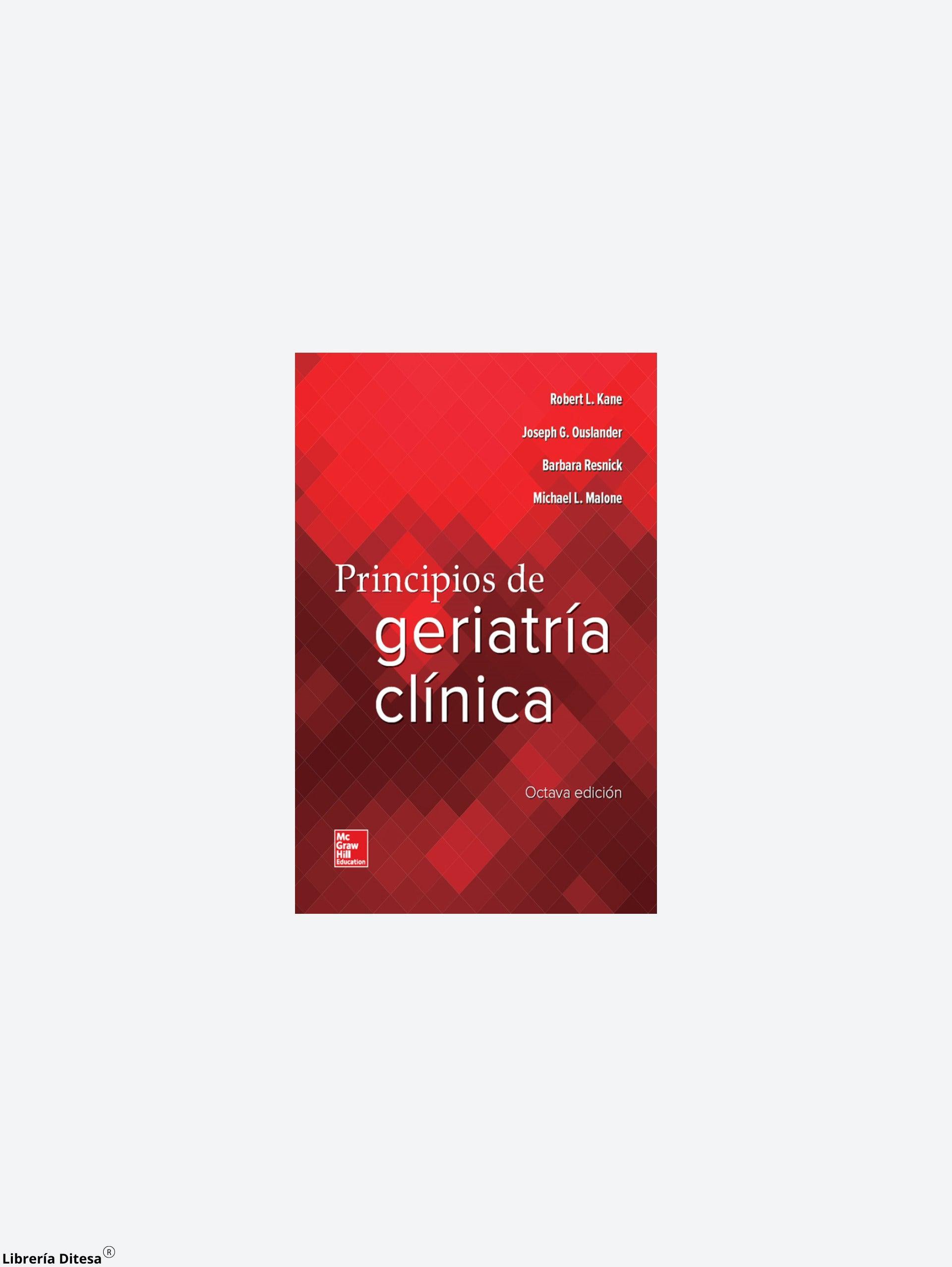 Principios De Geriatria Clinica - Librería Ditesa