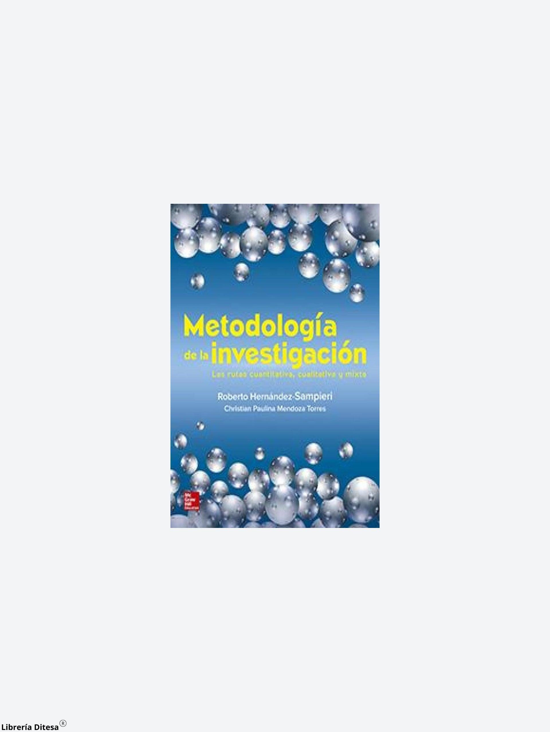 Metodologia De La Investigacion - Librería Ditesa