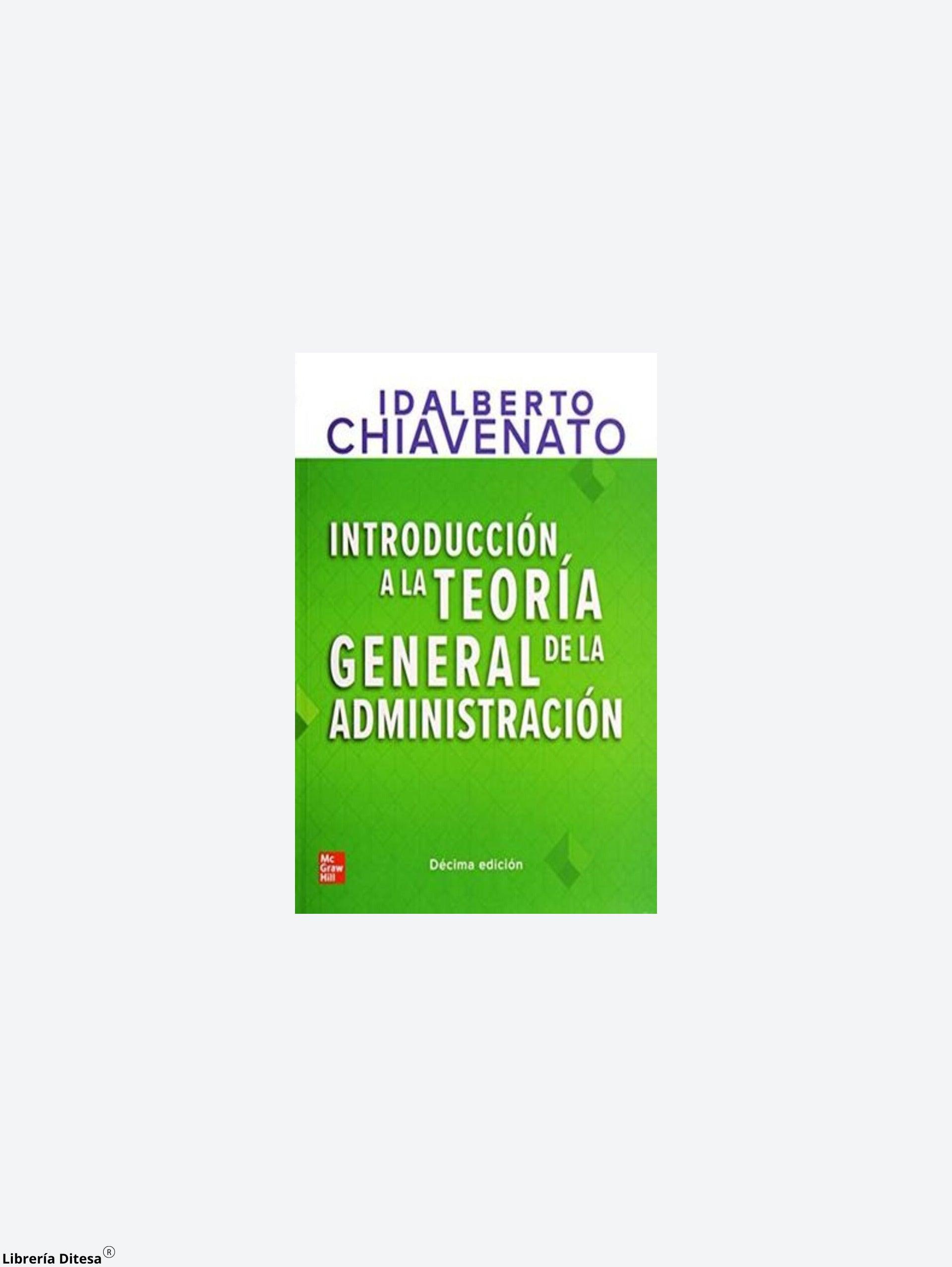 Introduccion Teoria General Administracion - Librería Ditesa