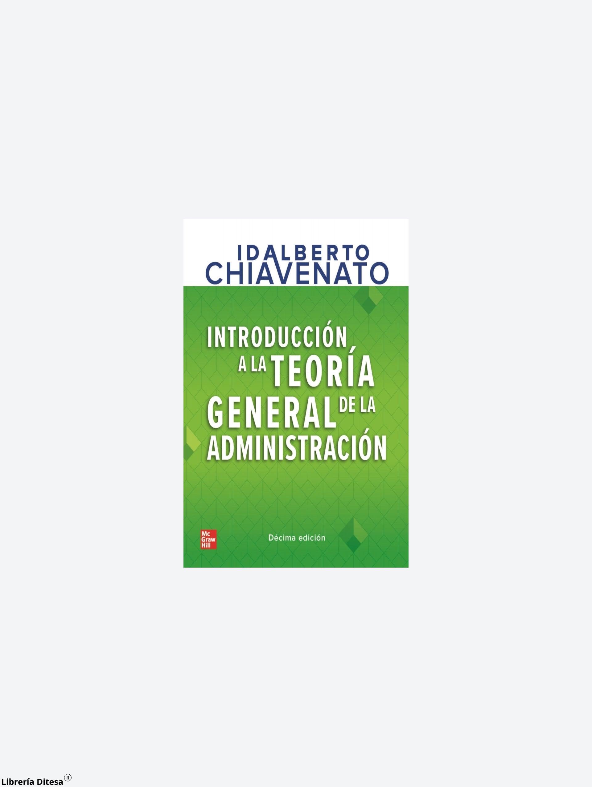 Introduccion A La Teoria General De La Administraci - Librería Ditesa