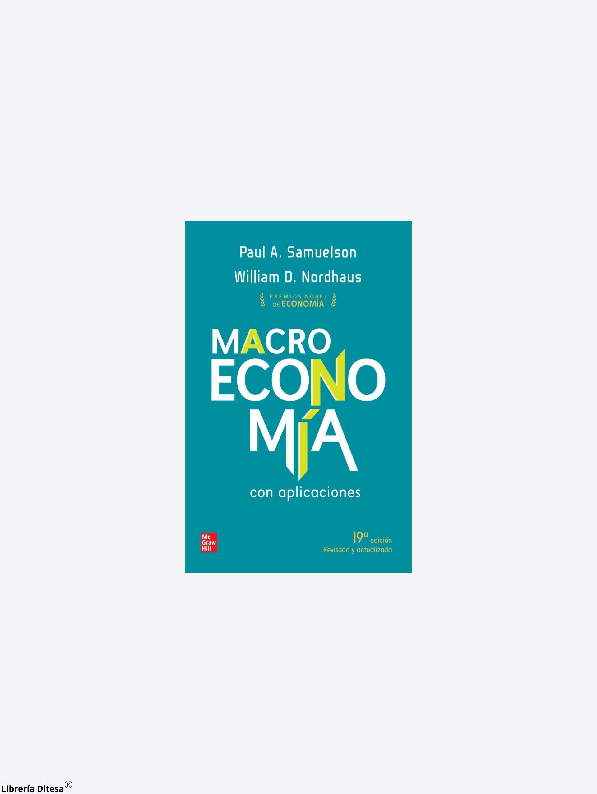 Macroeconomia Con Aplicaciones - Librería Ditesa