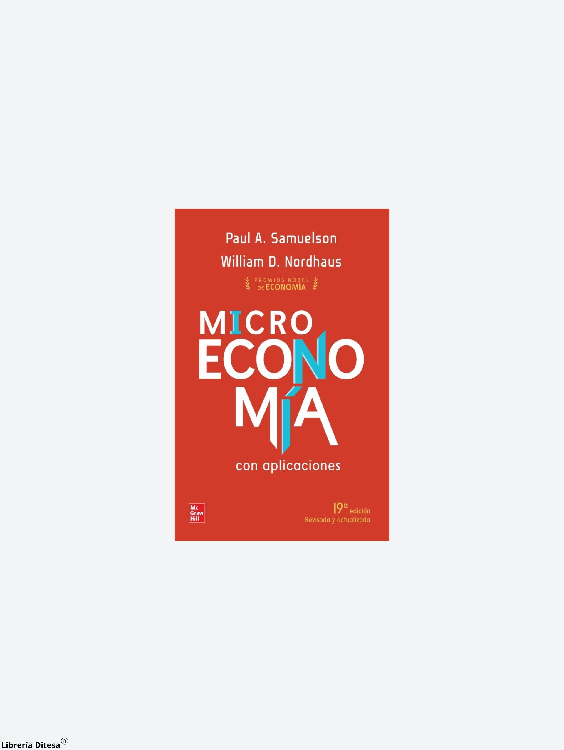 Microeconomia Con Aplicaciones - Librería Ditesa