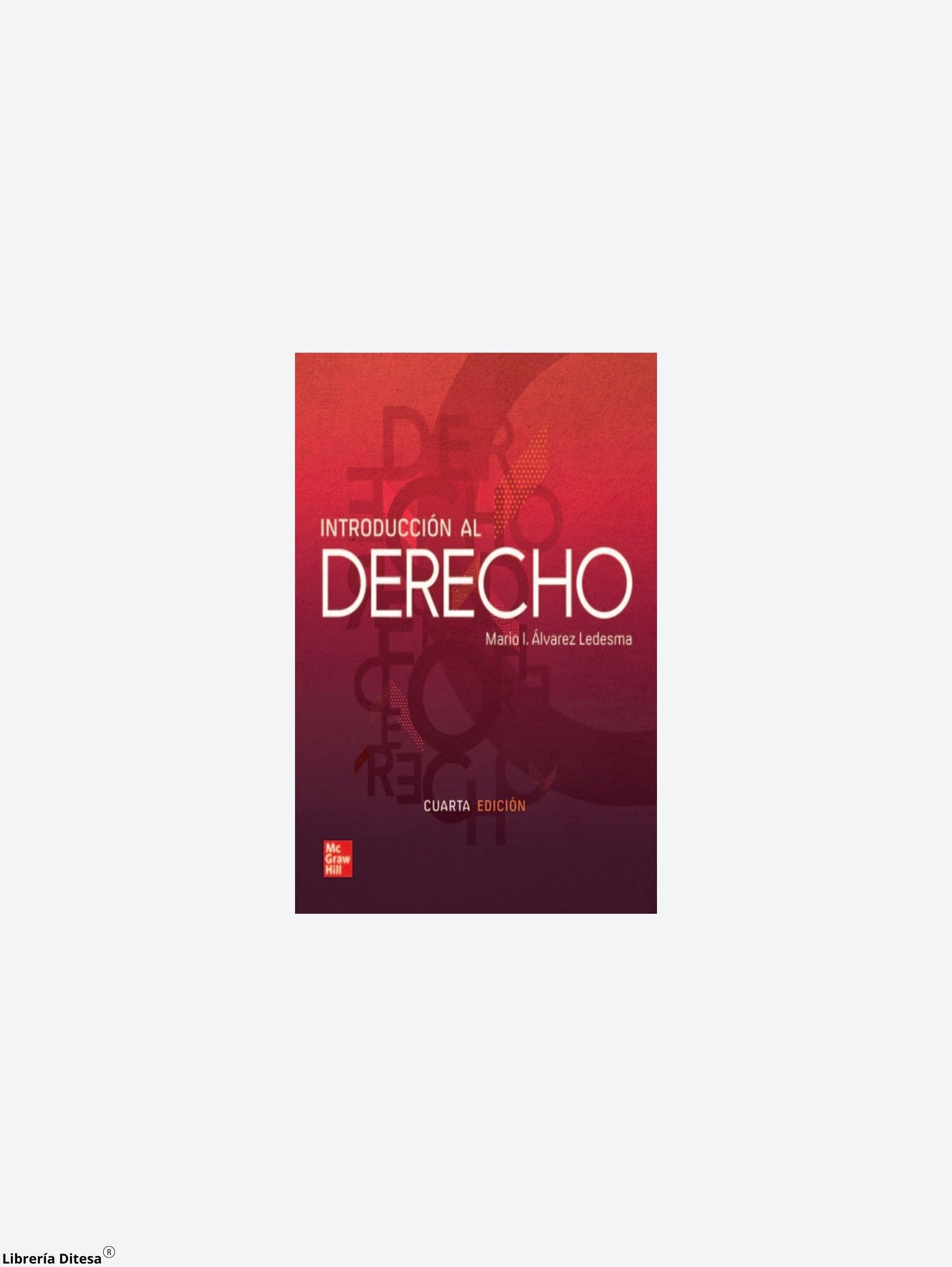 Introduccion Al Derecho - Librería Ditesa