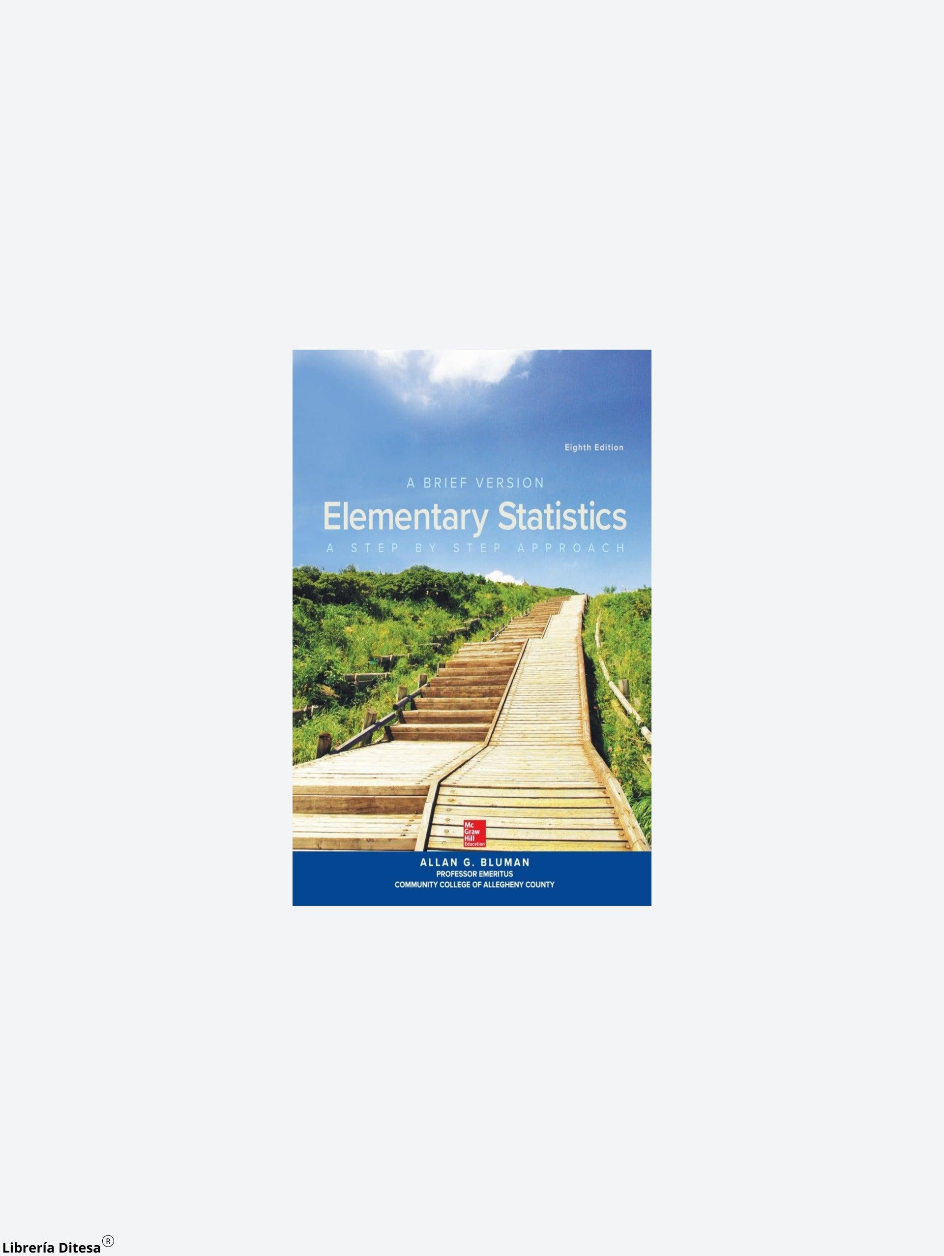 Elementary Statistics A Brief Version - Librería Ditesa