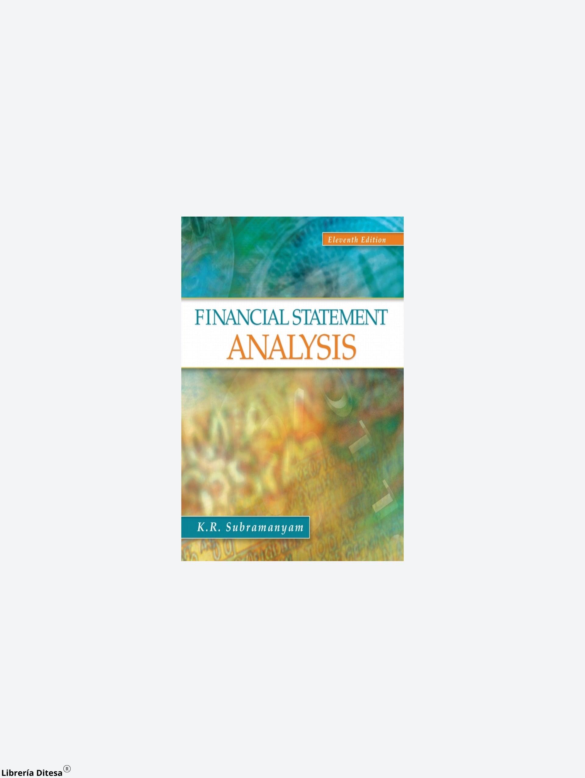 Financial Statement Analysis - Librería Ditesa