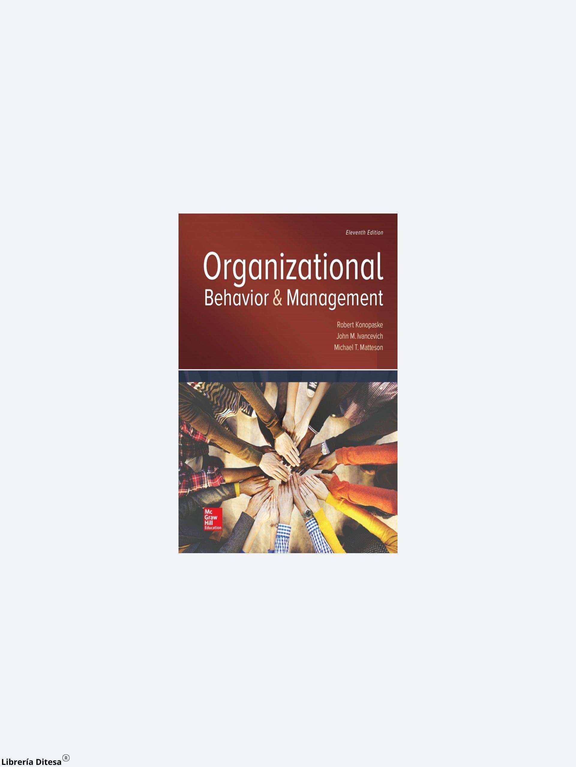 Organizational Behavior And Management - Librería Ditesa