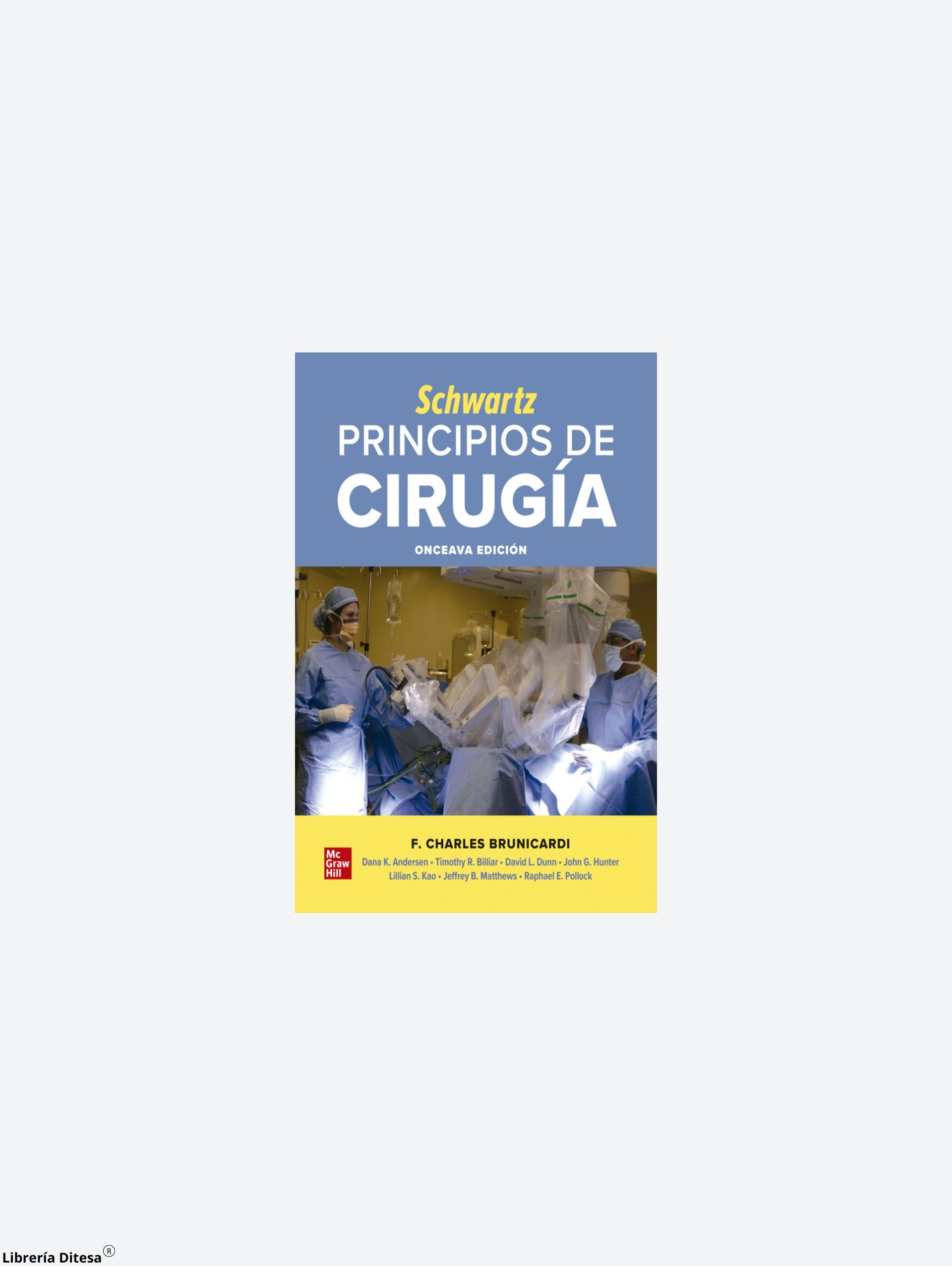 Principios De Cirugia Volumen 1 2 - Librería Ditesa