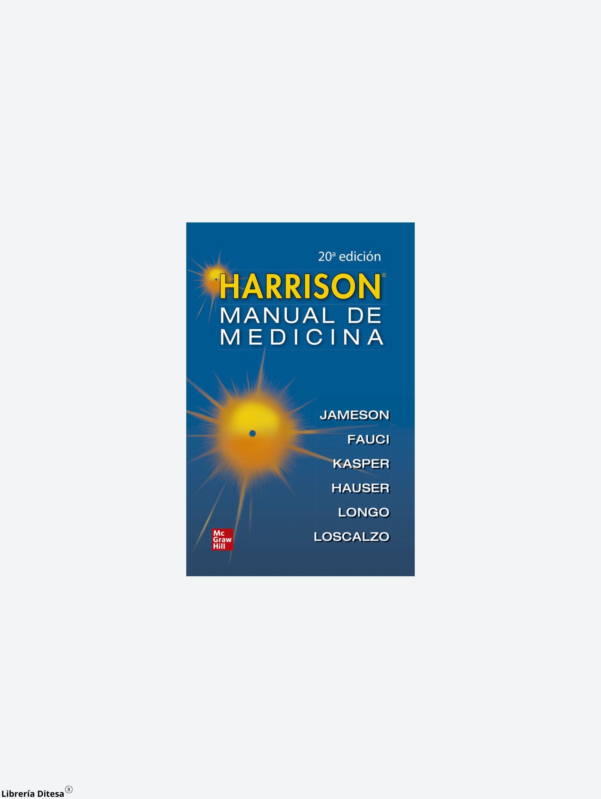 Harrison Manual De Medicina - Librería Ditesa