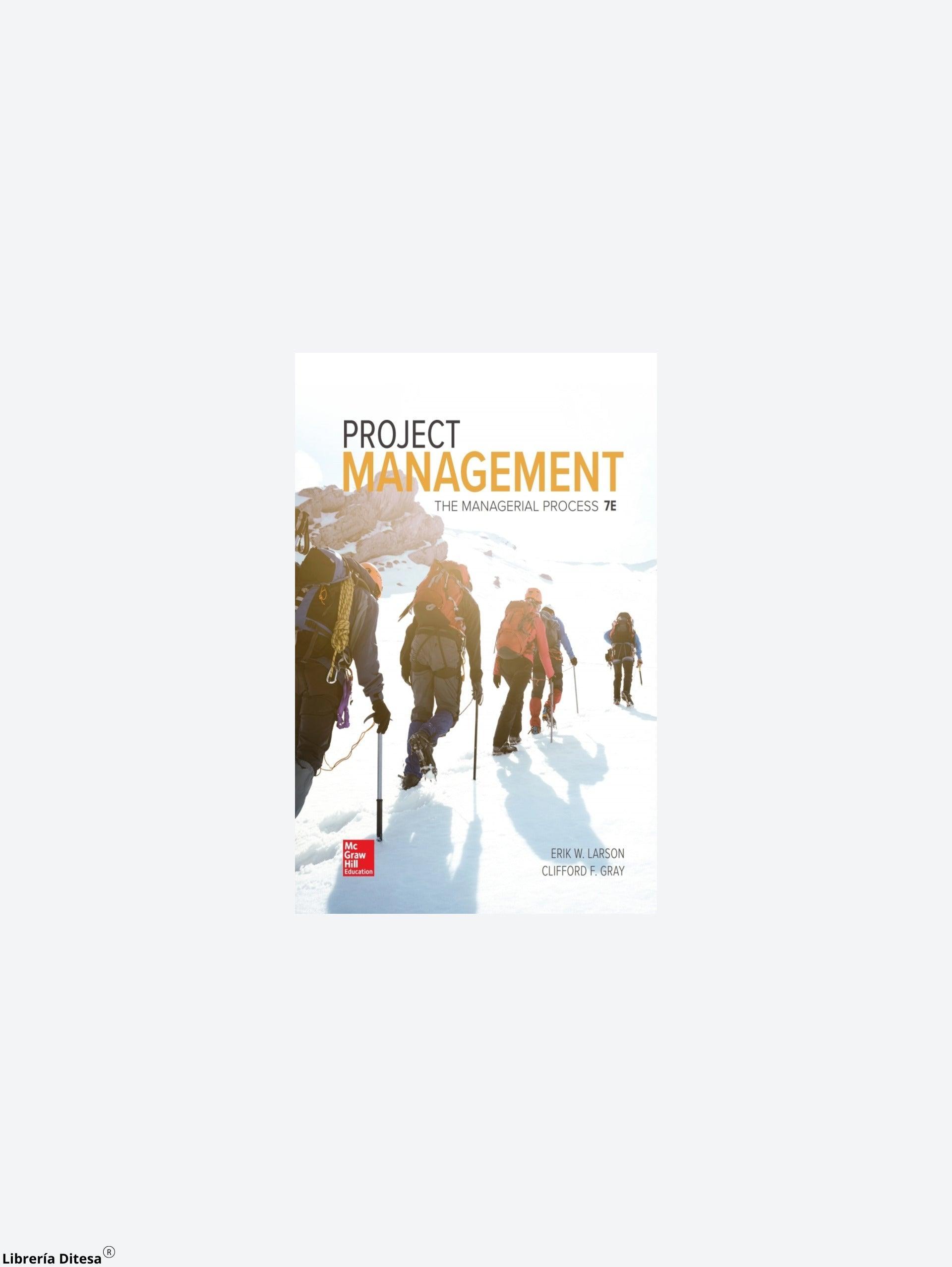 Project Management The Managerial Process - Librería Ditesa